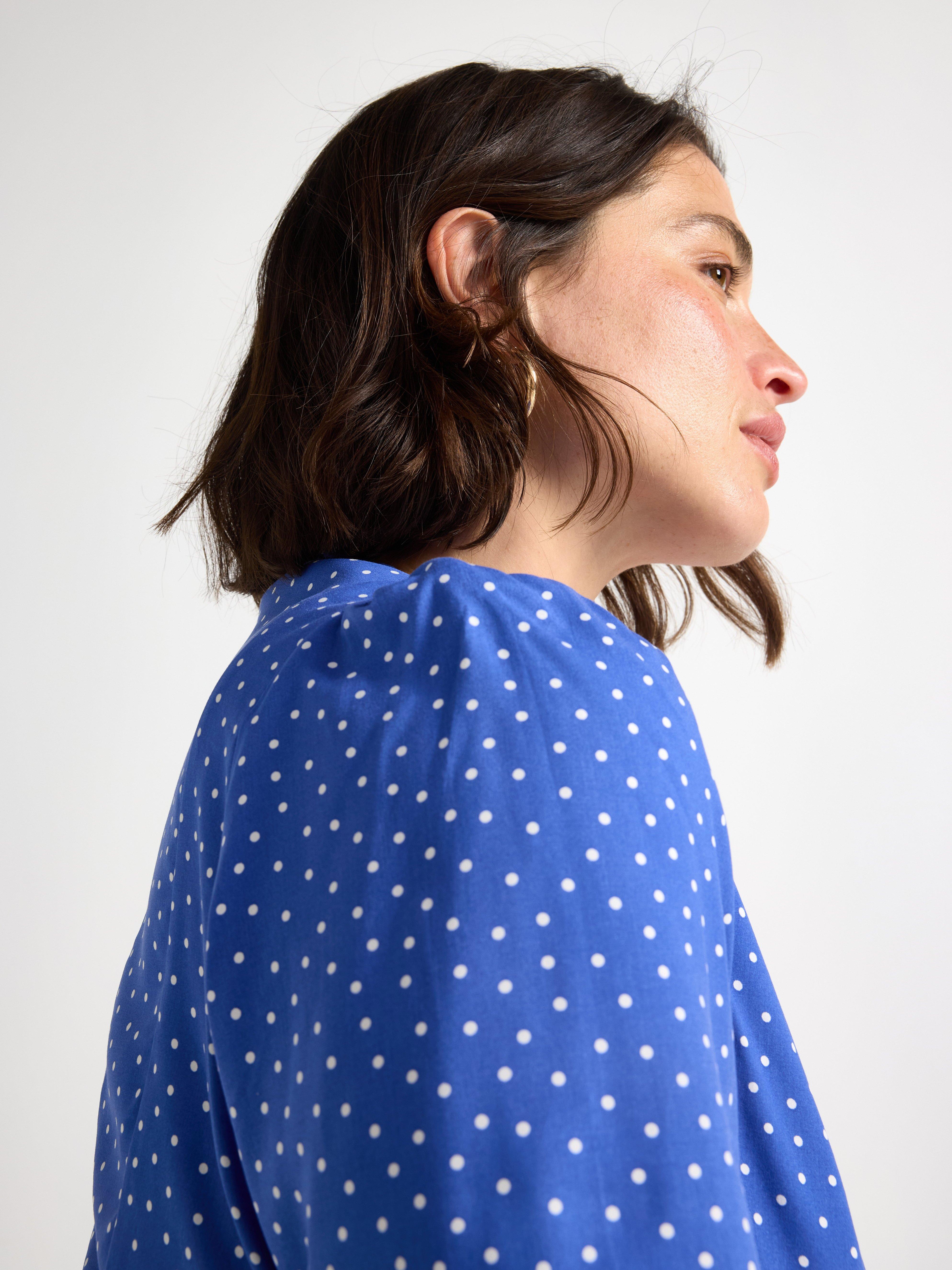 Bluse - Dame - Blå