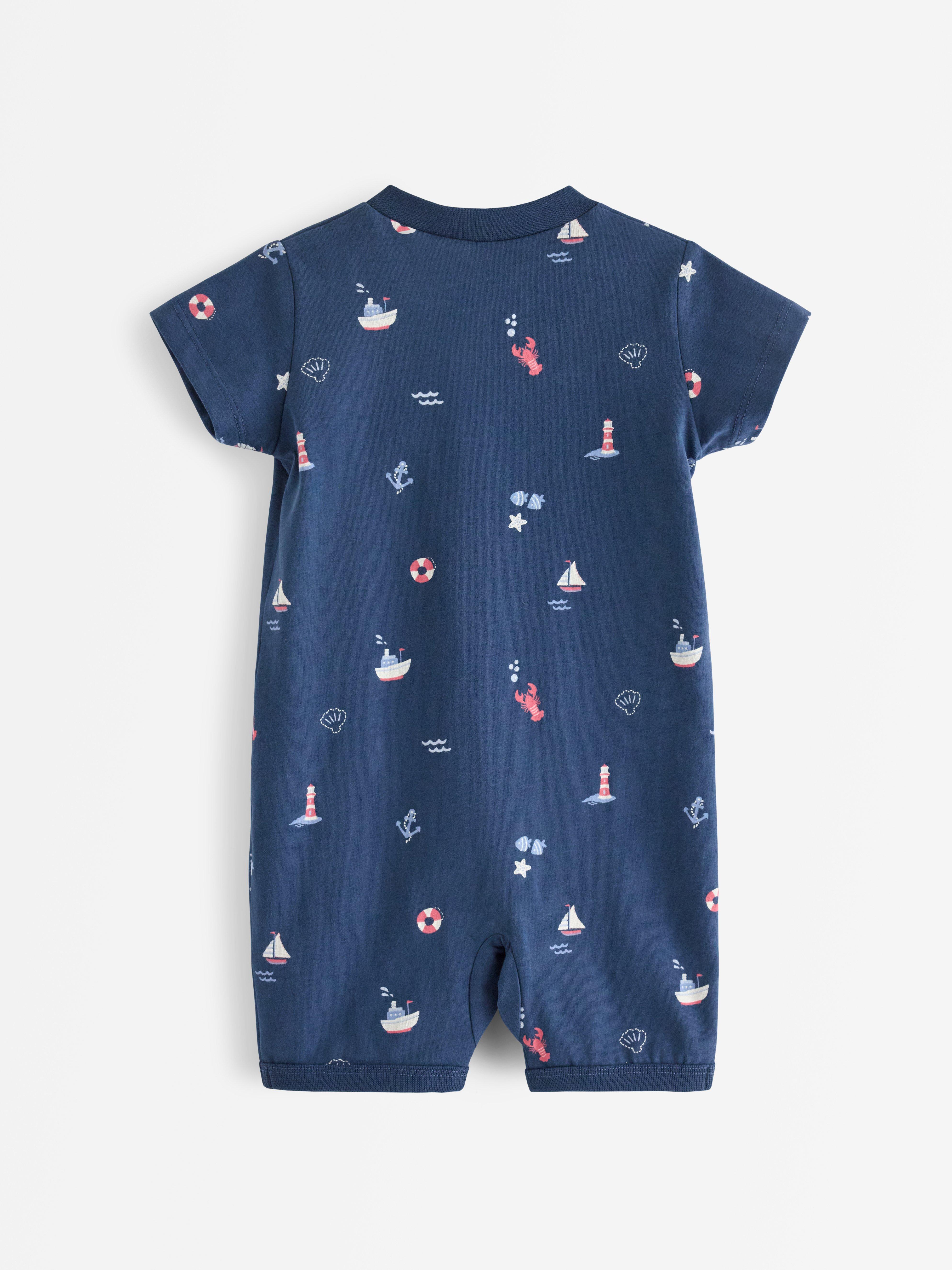 Pyjamas romper - Børn - Blå