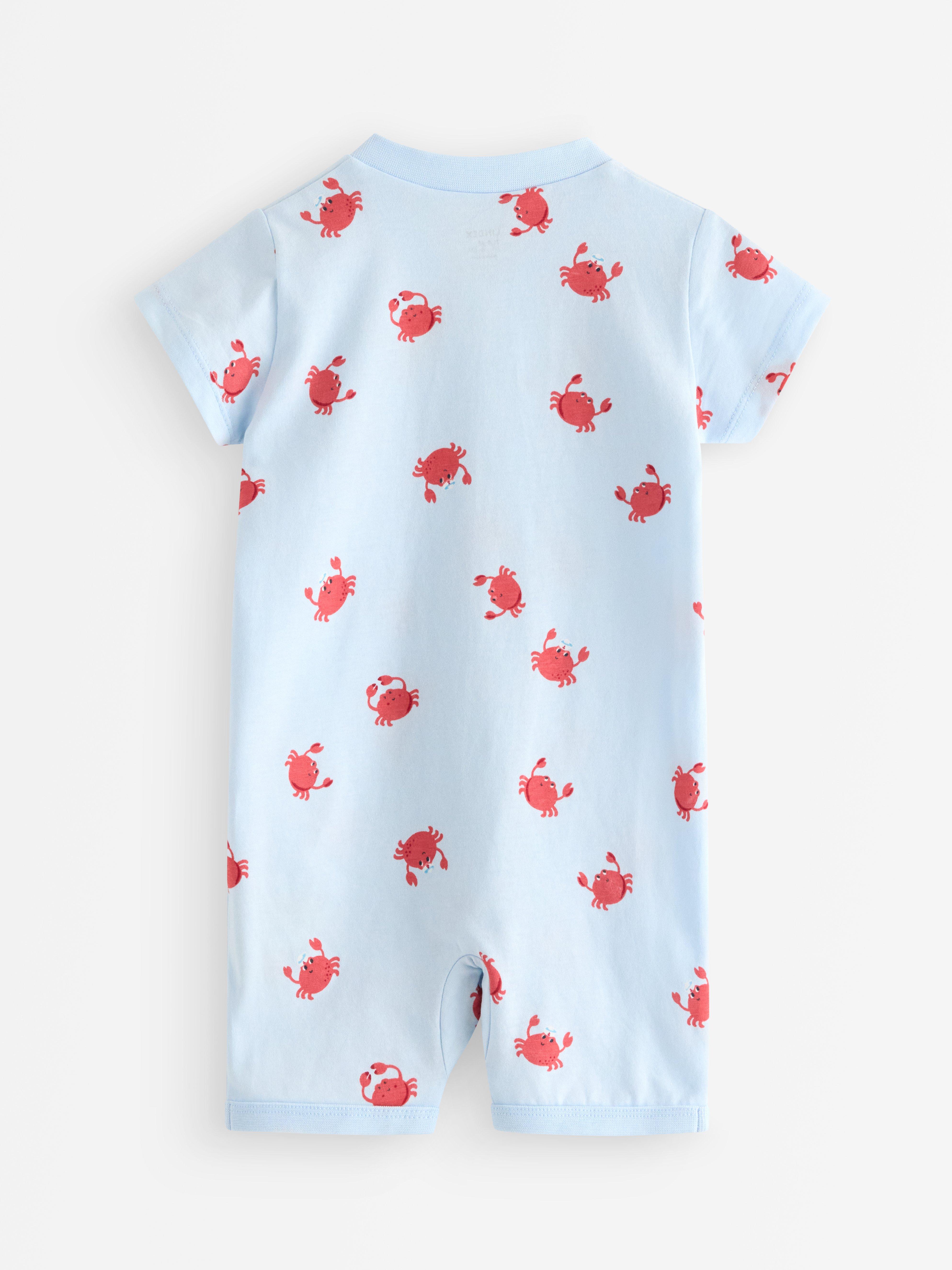 Pyjamasromper - Barn - Blå