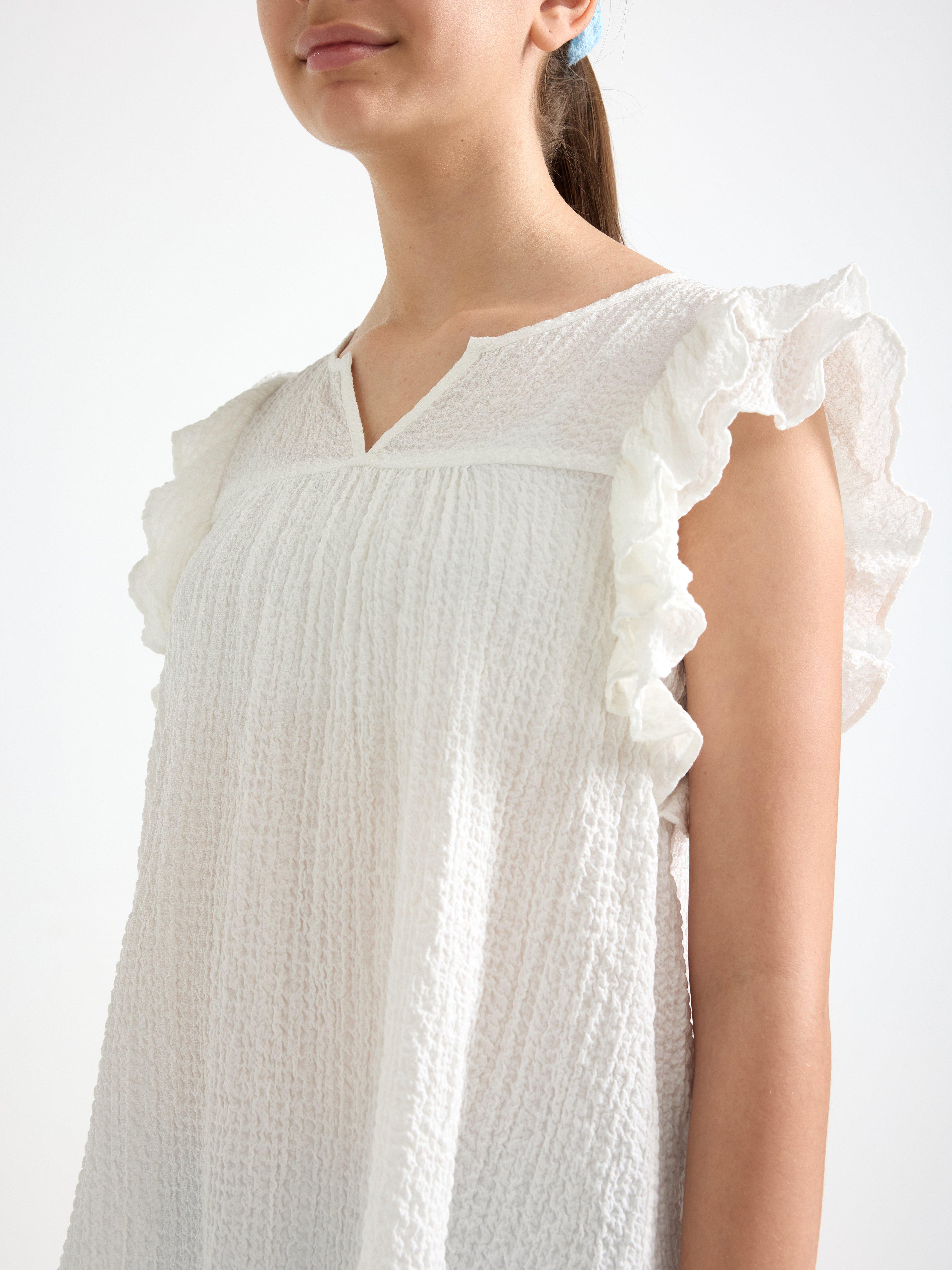 Blouse - Kids Wear - White