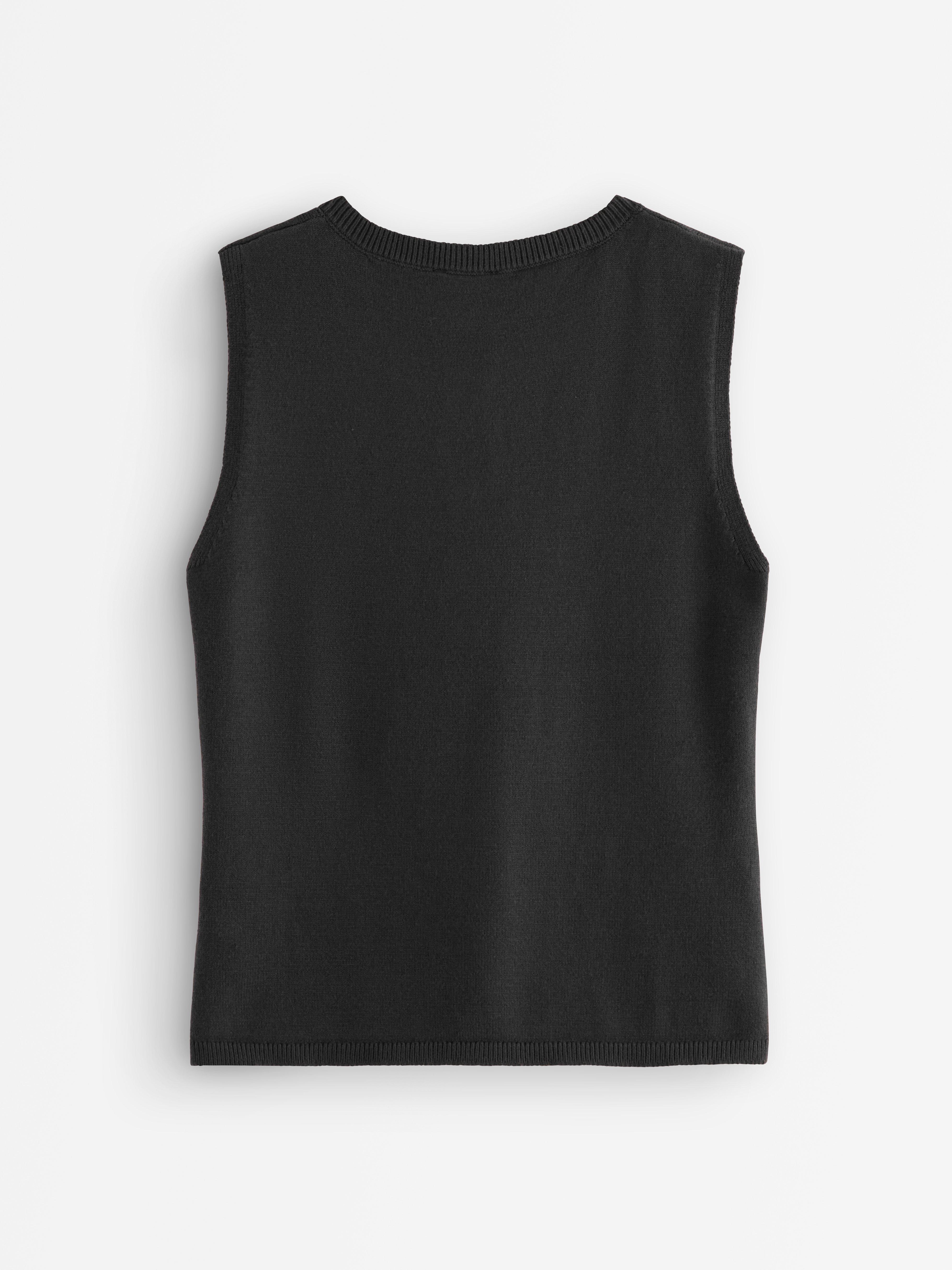 Vest - Dame - Svart