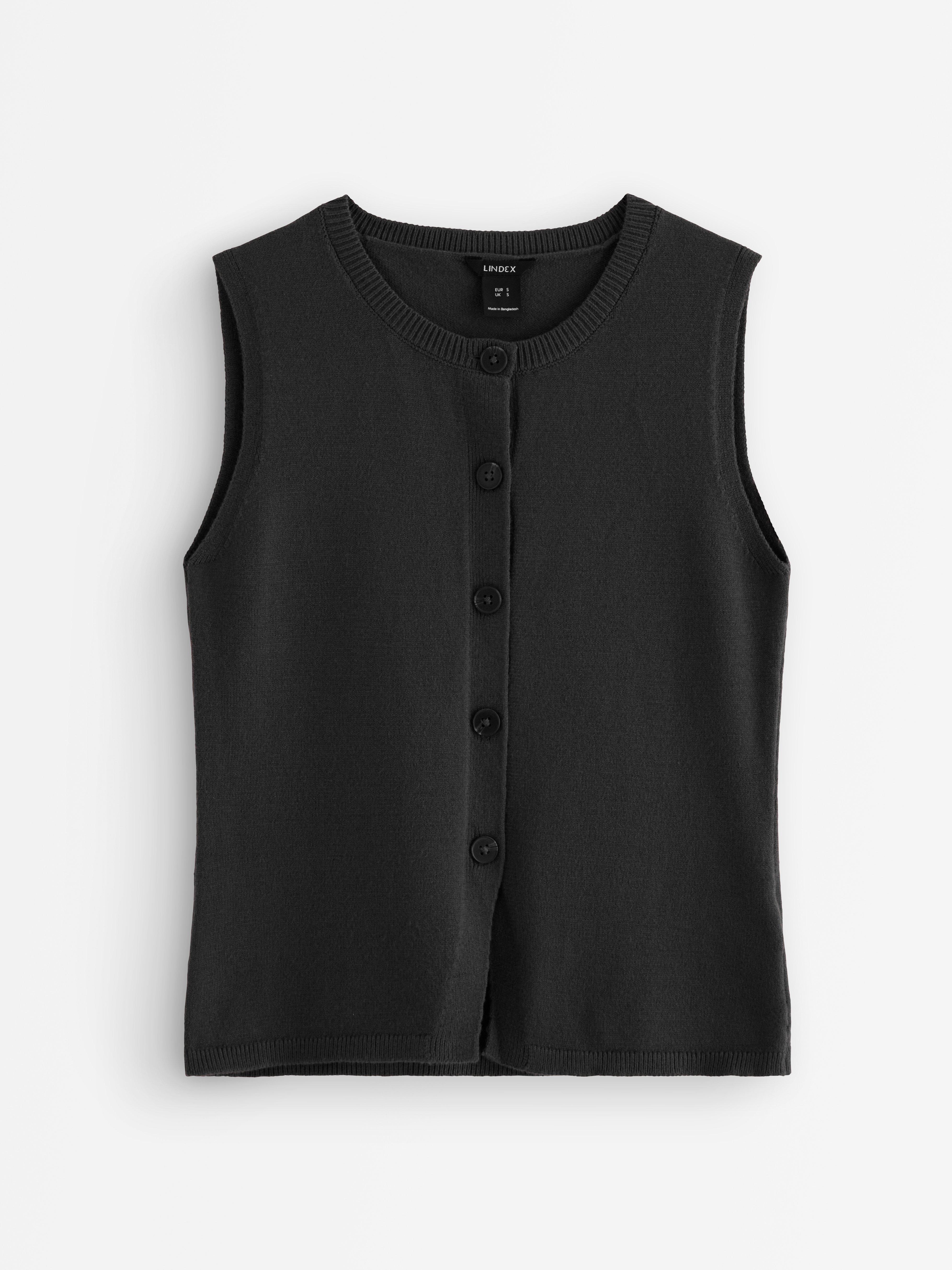 Vest - Dame - Sort
