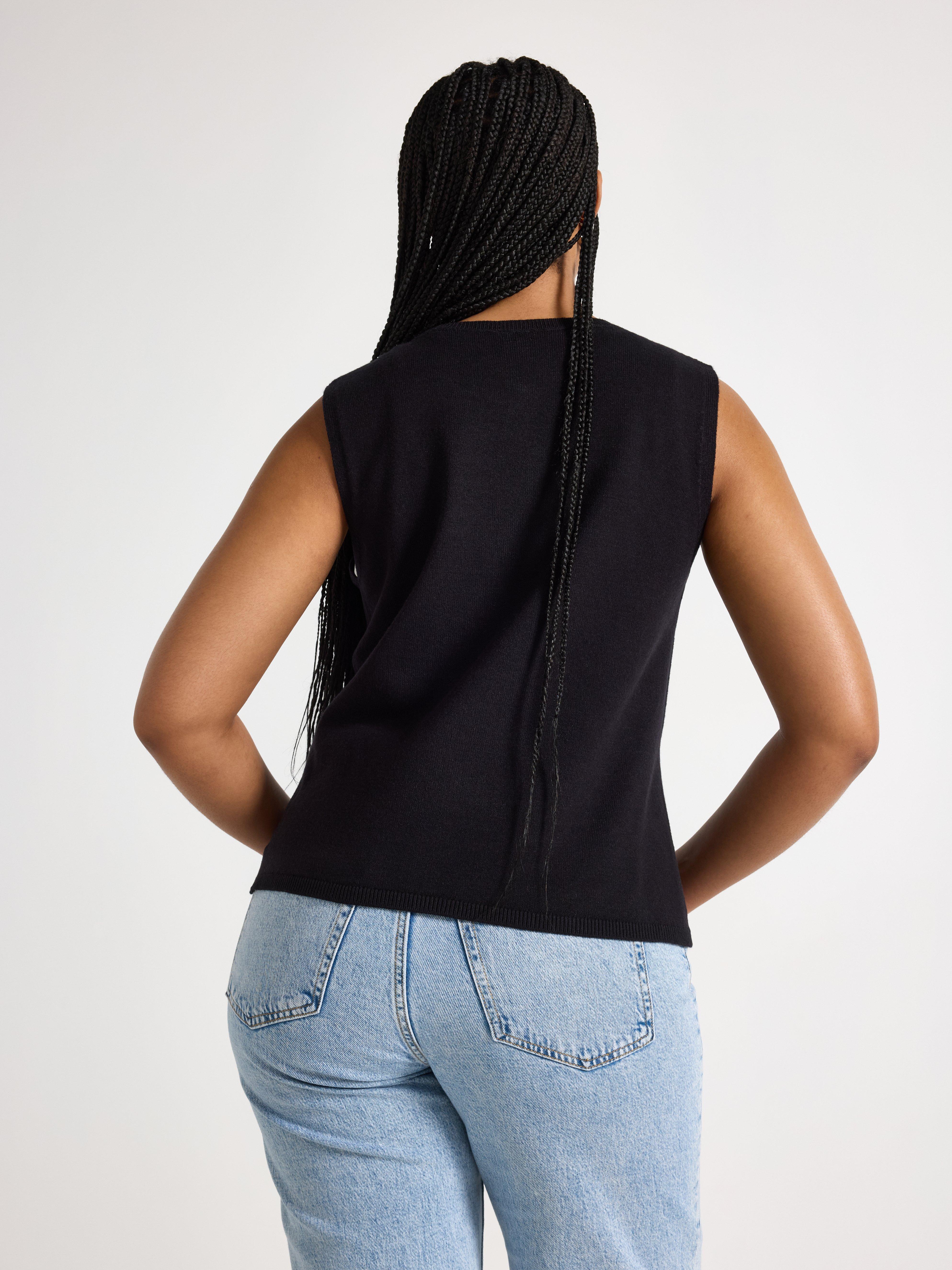 Vest - Dame - Svart
