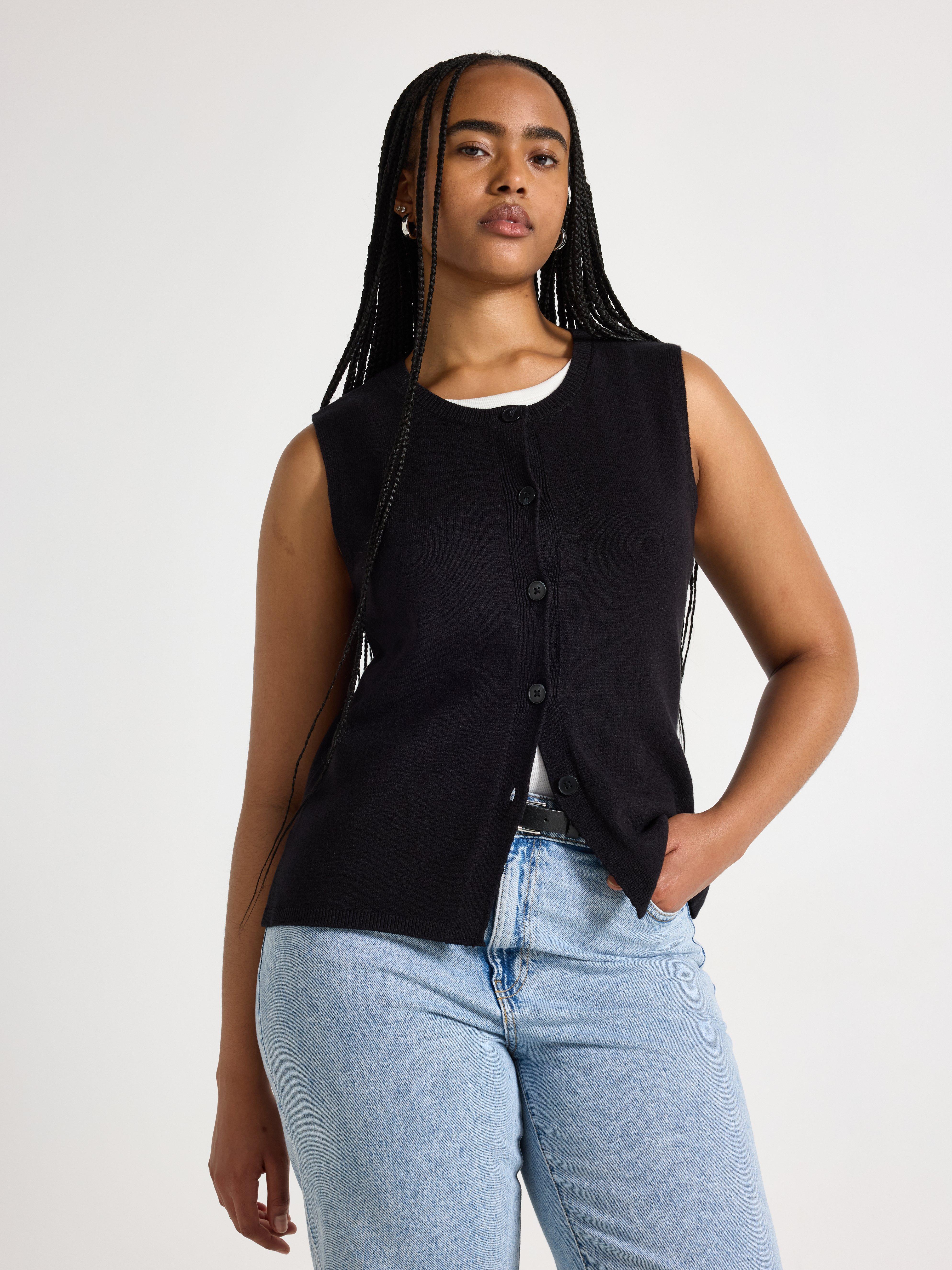 Vest - Womens Wear - Black