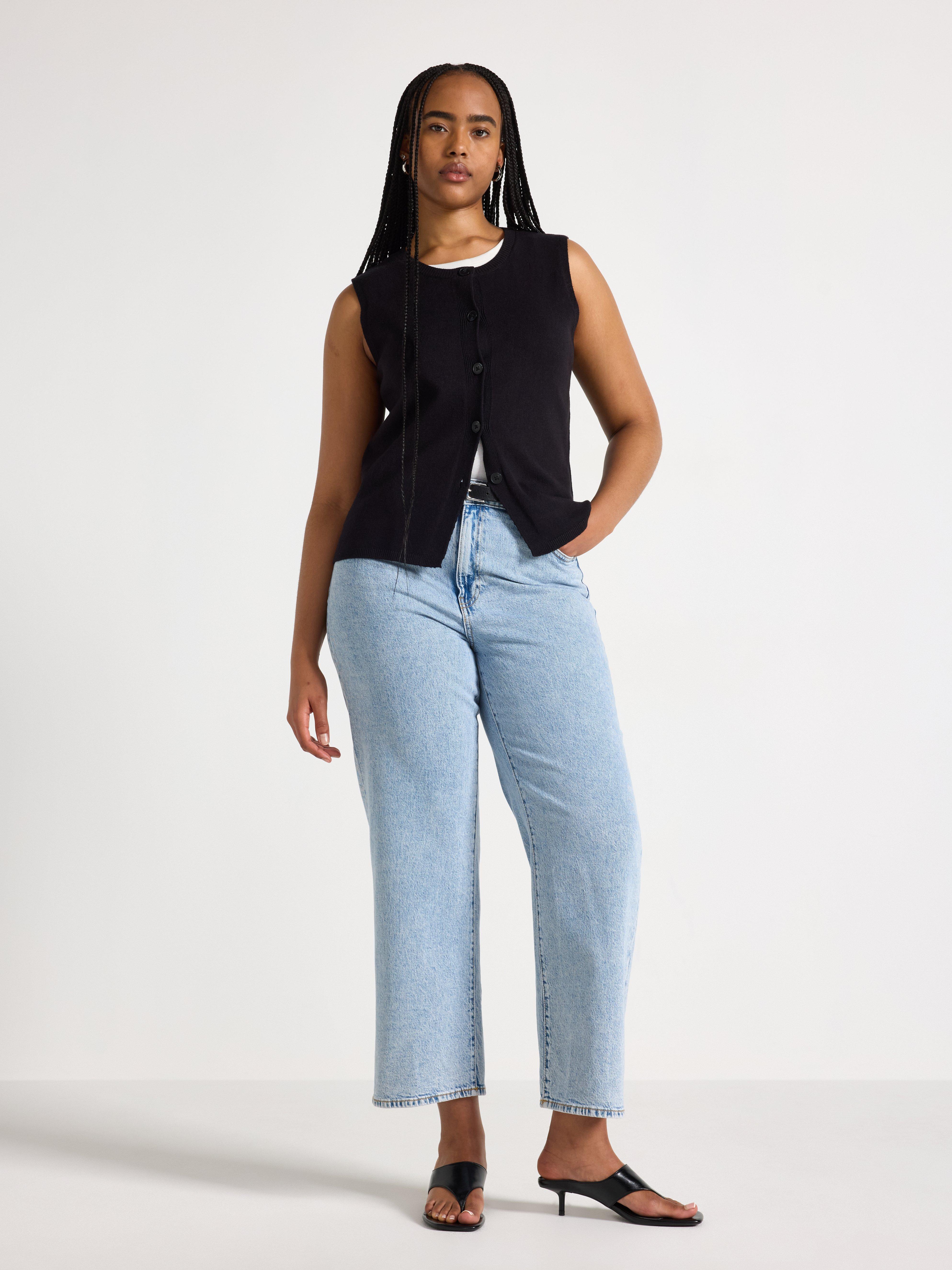 Vest - Dame - Svart