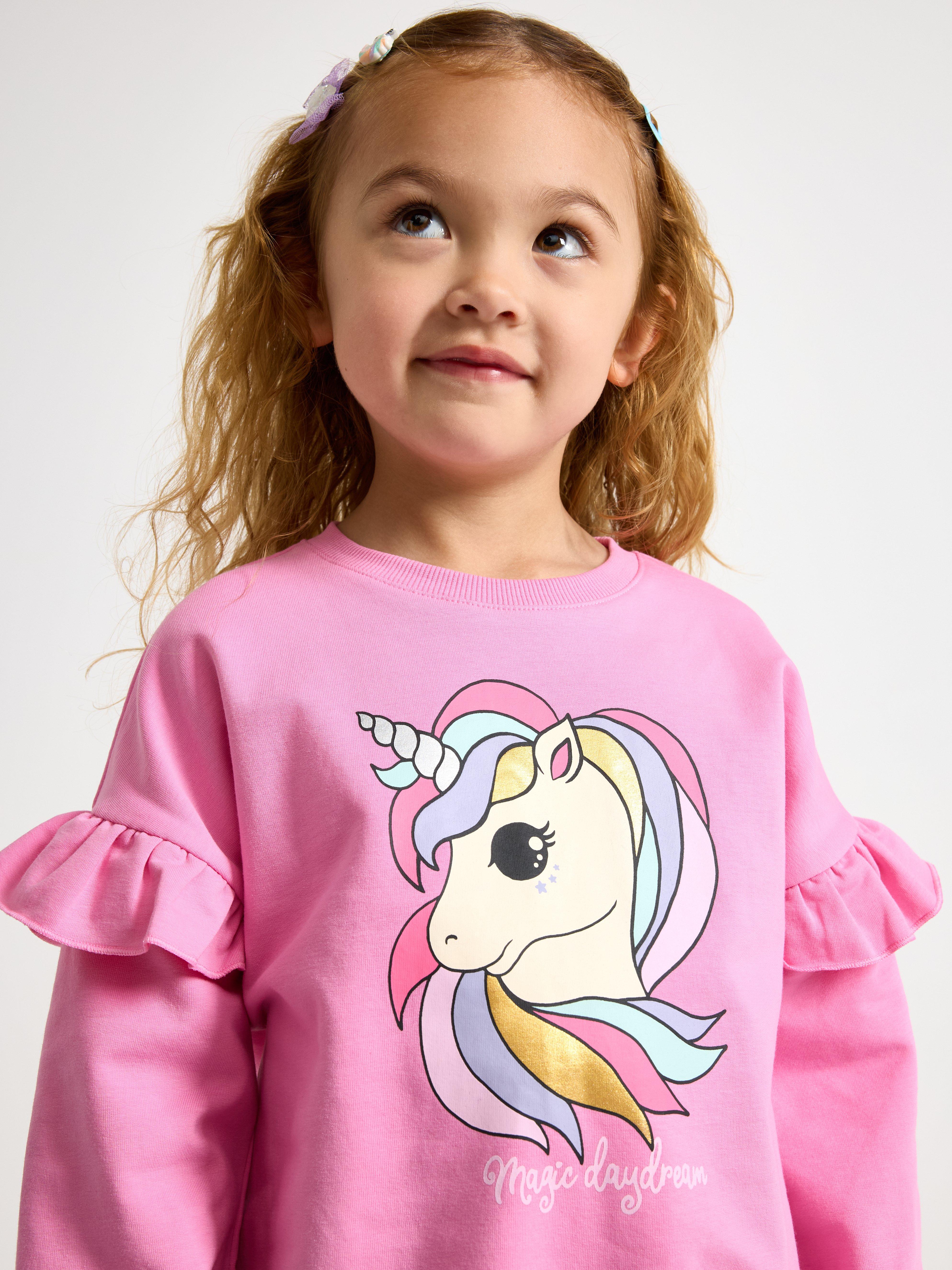 Sweatshirt - Barn - Rosa