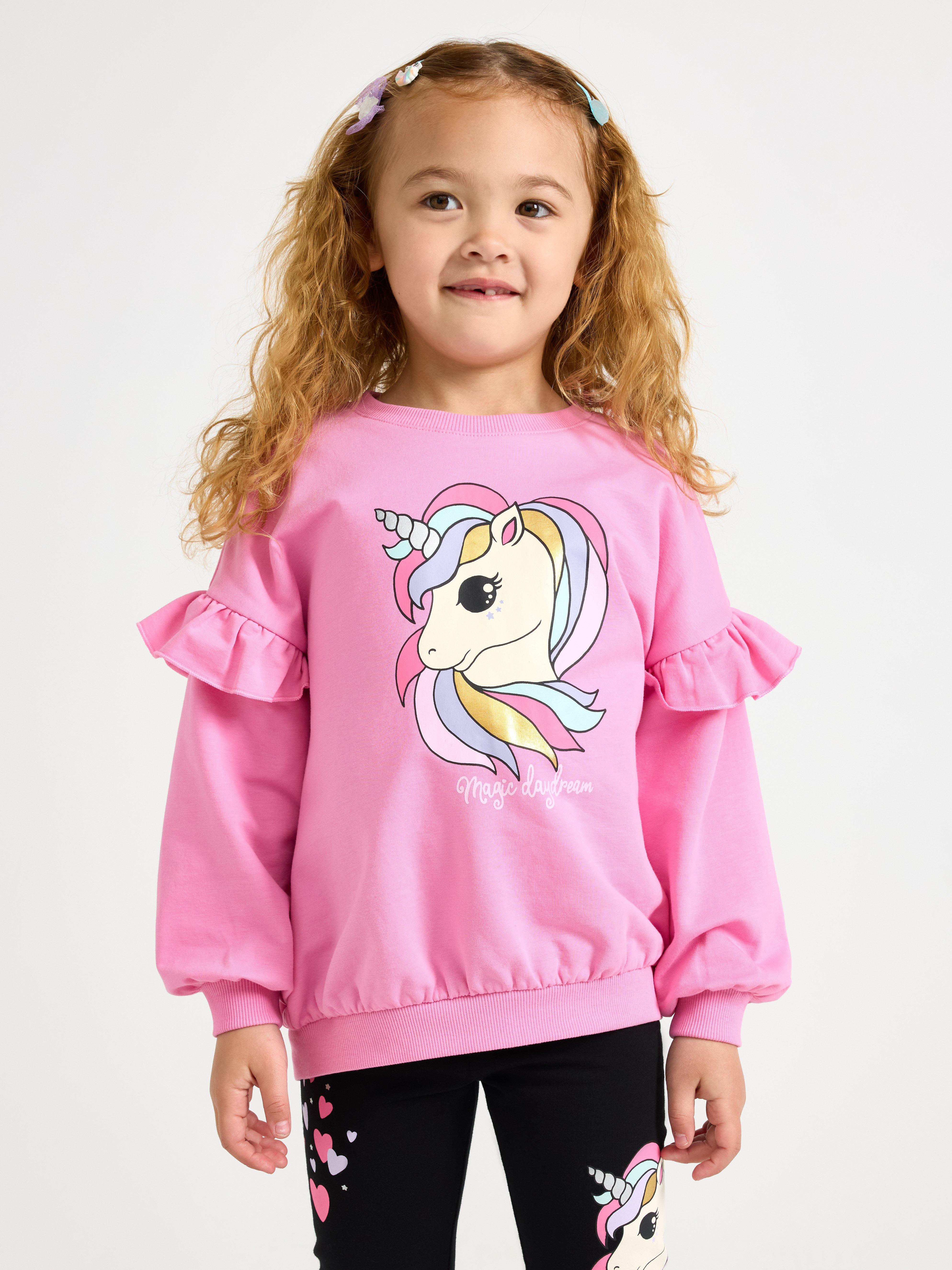 Sweatshirt - Barn - Rosa