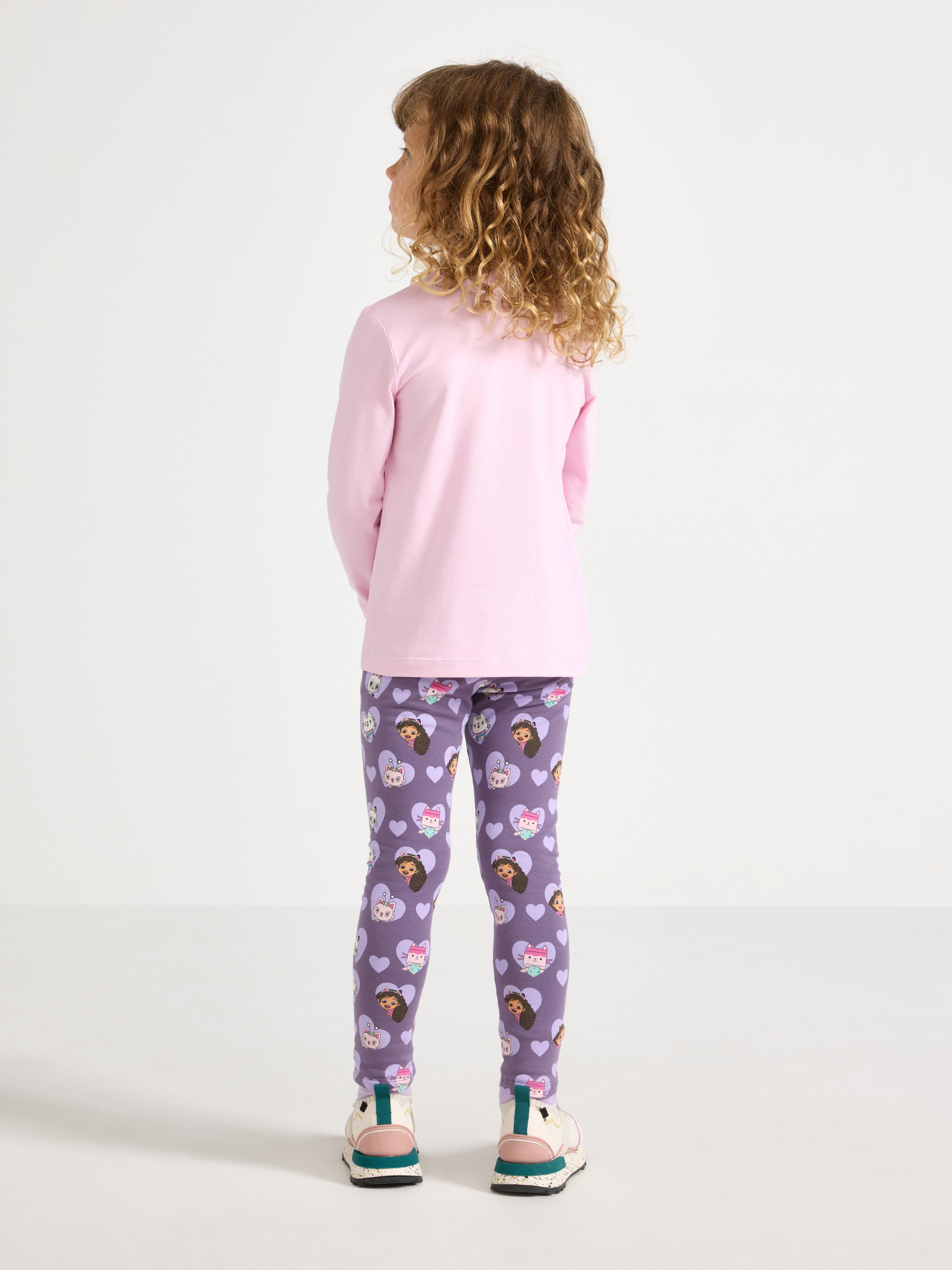 Leggings - Børn - Lilla