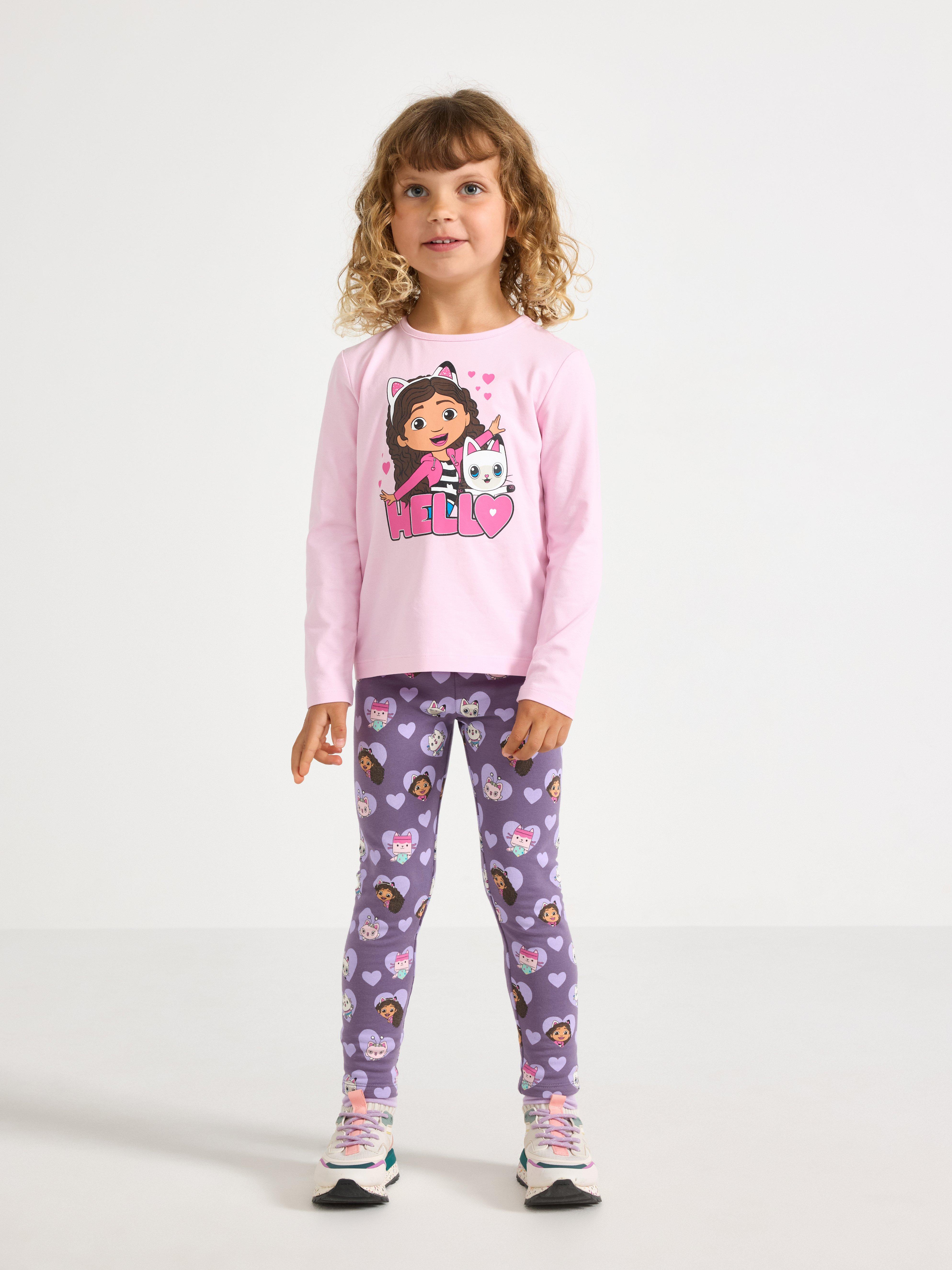 Leggings - Børn - Lilla