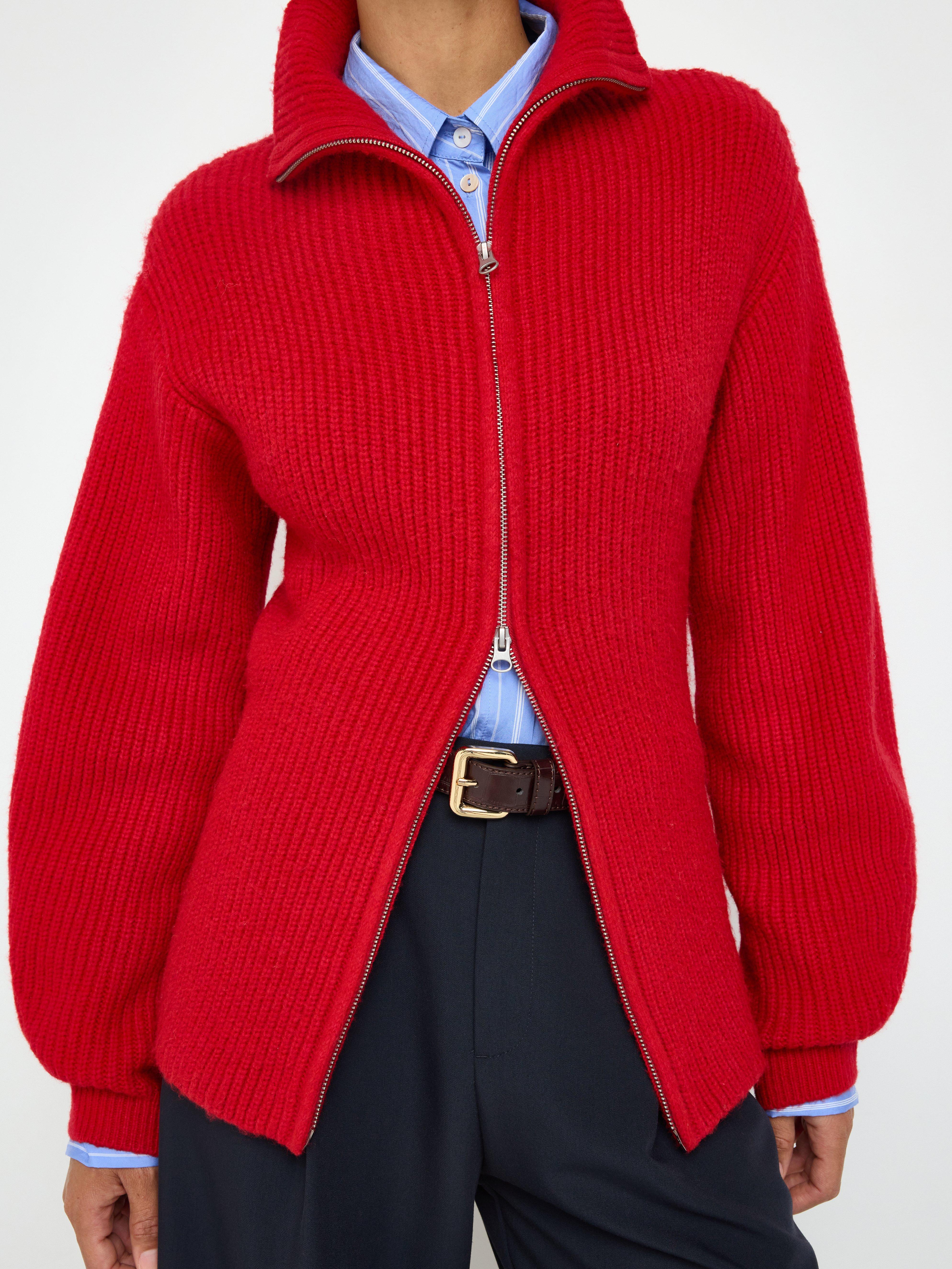 Cardigan - Womens Wear - Red