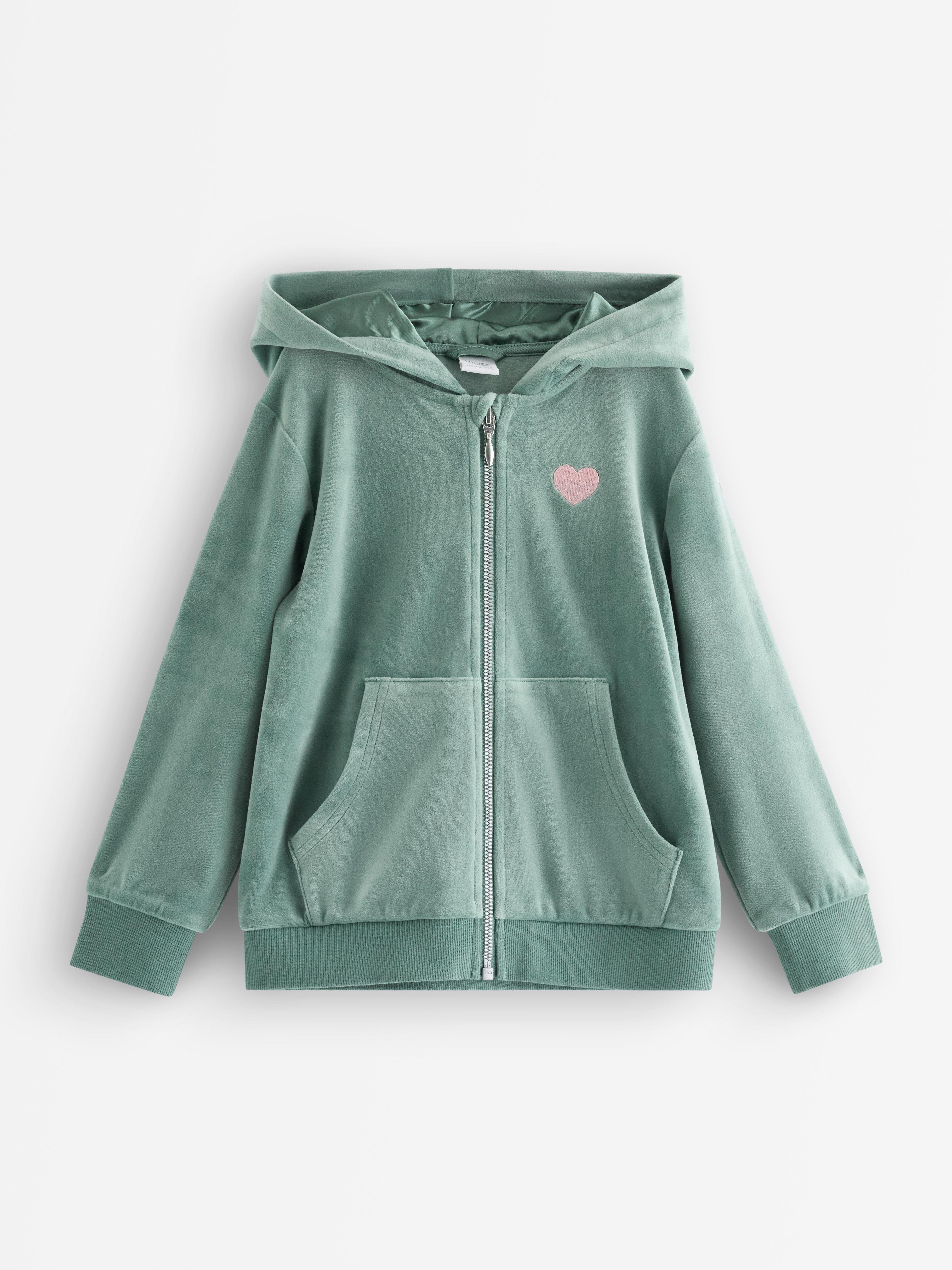 Bunda s kapucňou - Deti - Zelená