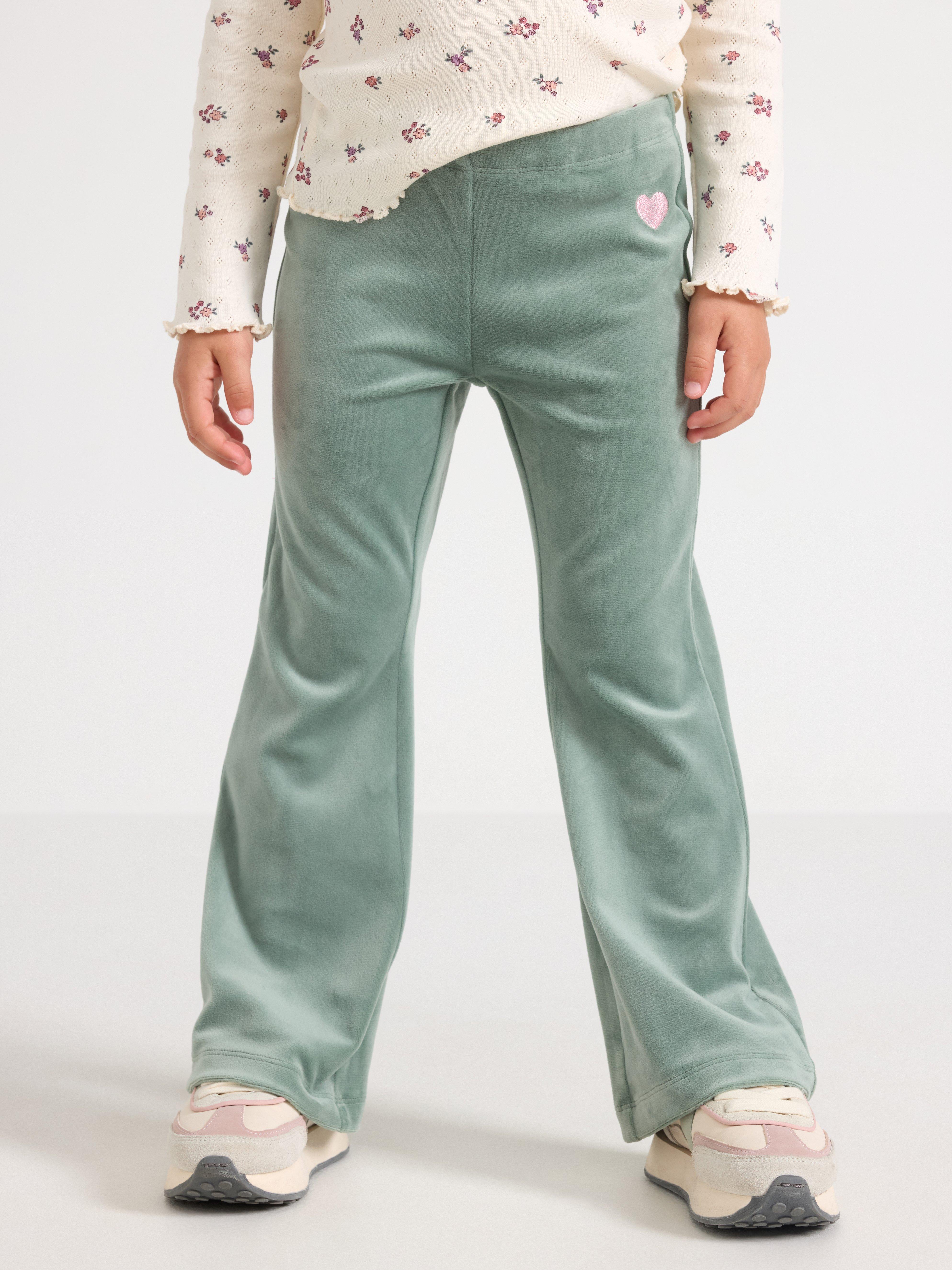 Leggings - Børn - Grøn