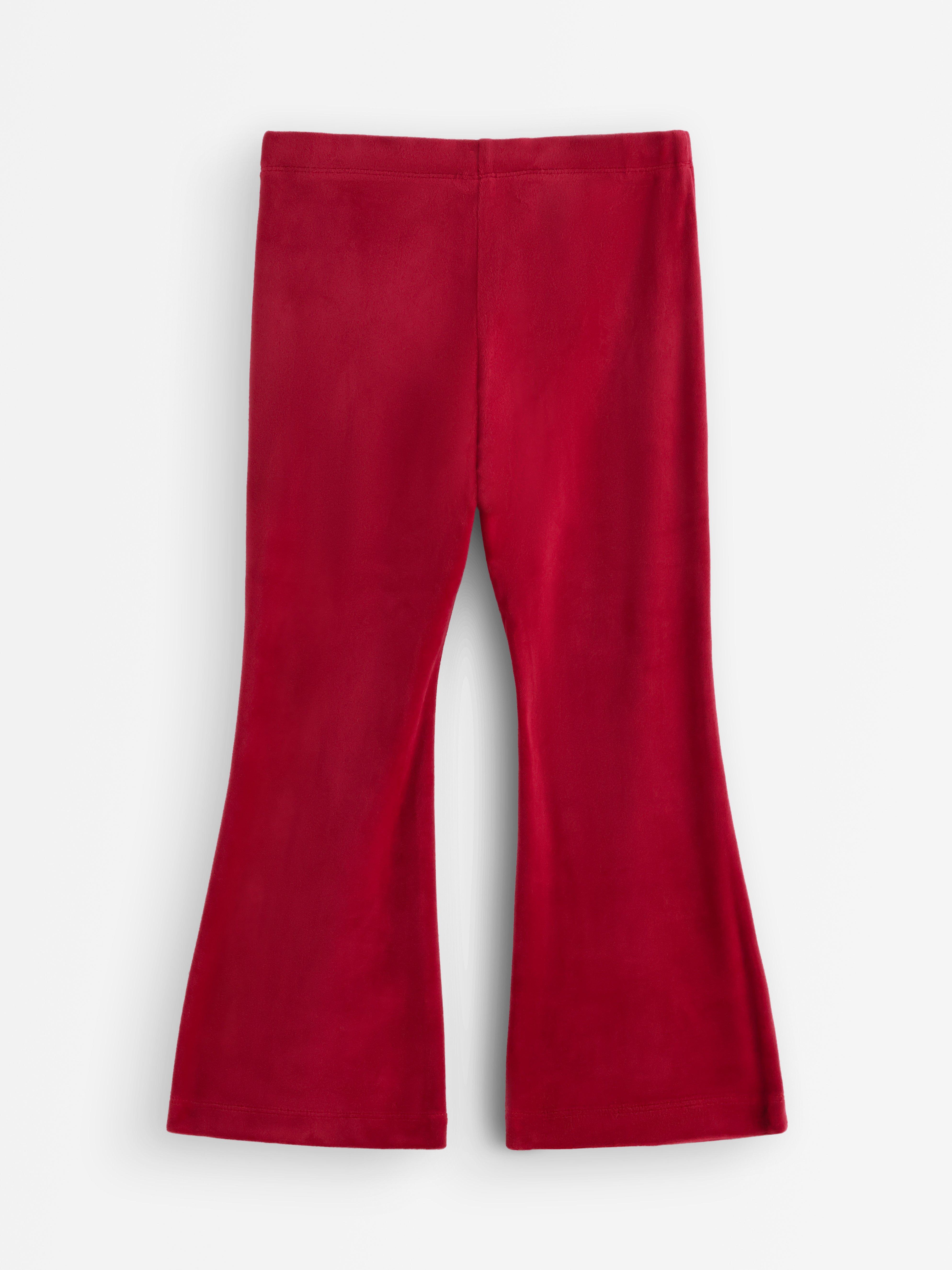 Leggings - Barn - Röd