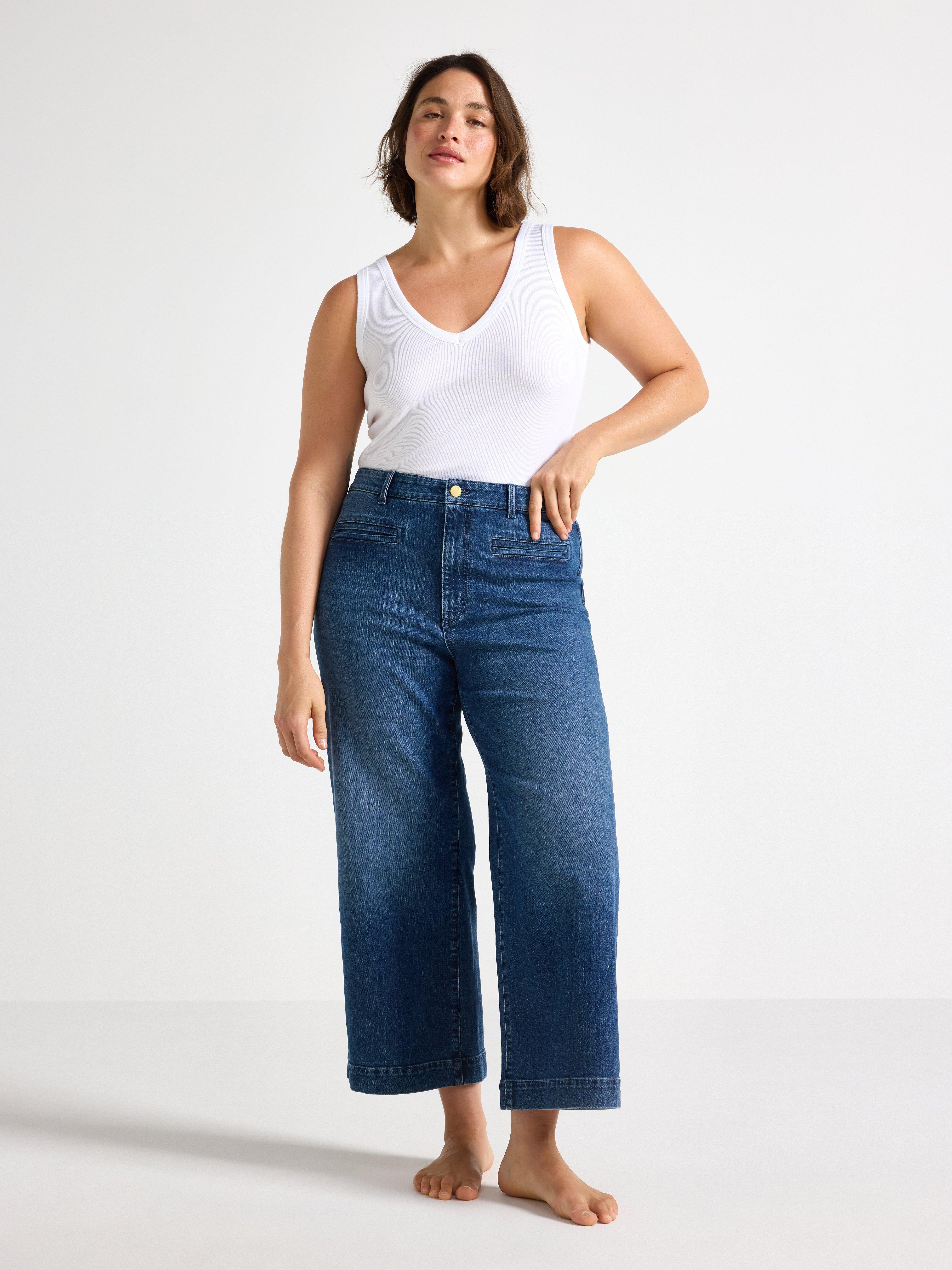Jeans - Dame - Blank