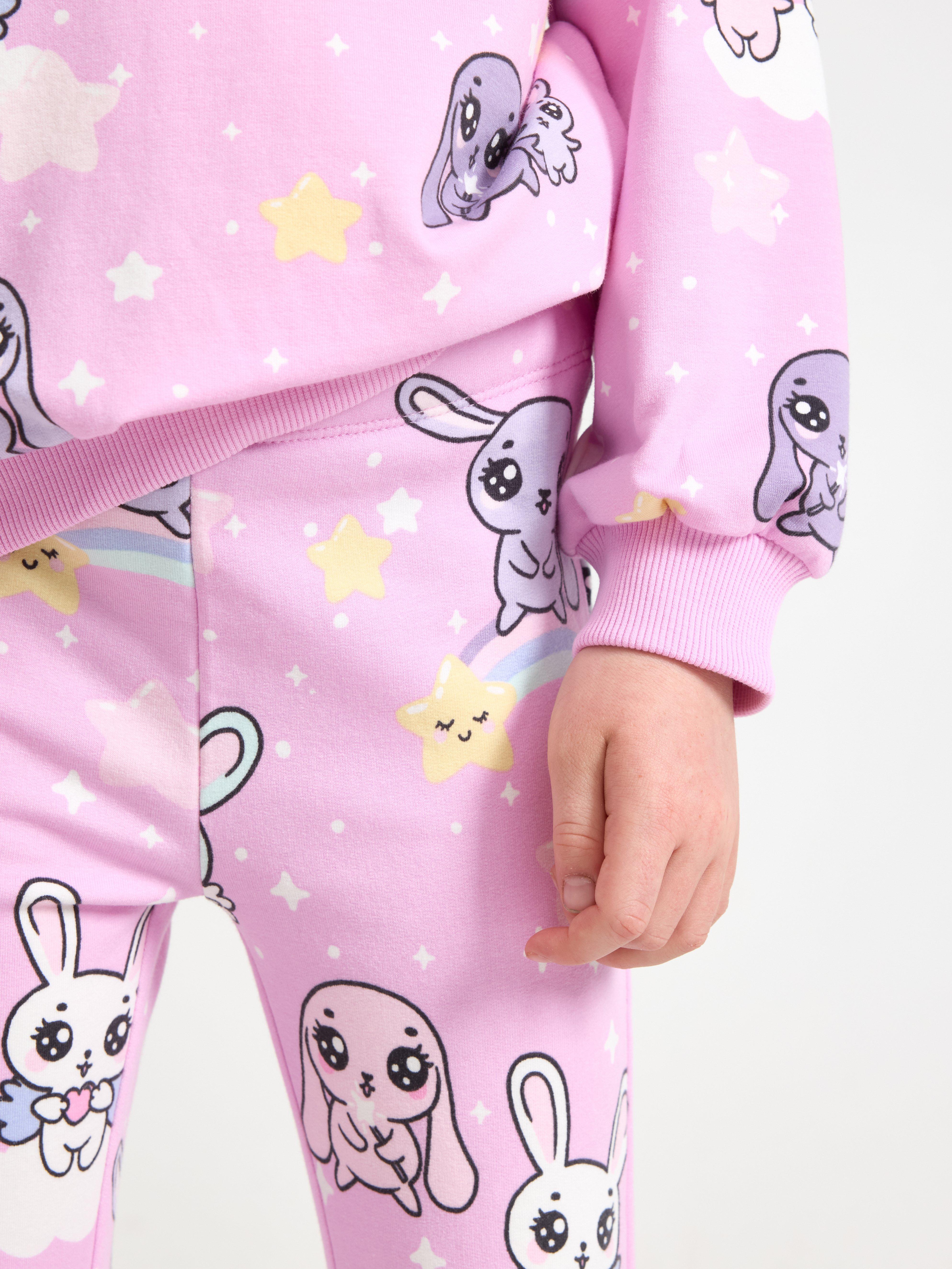 Leggings - Barn - Lilla