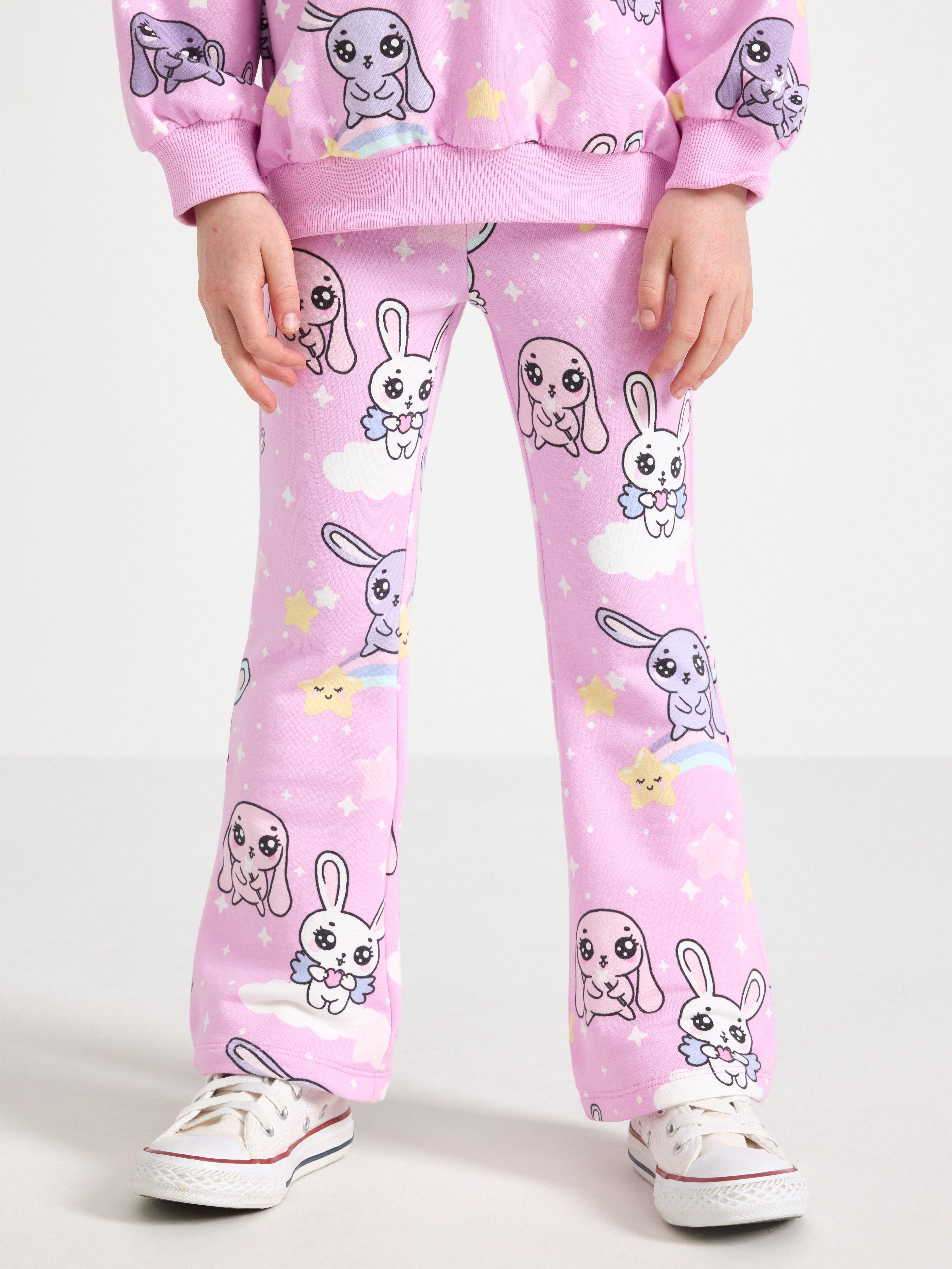 Leggings - Børn - Lilla