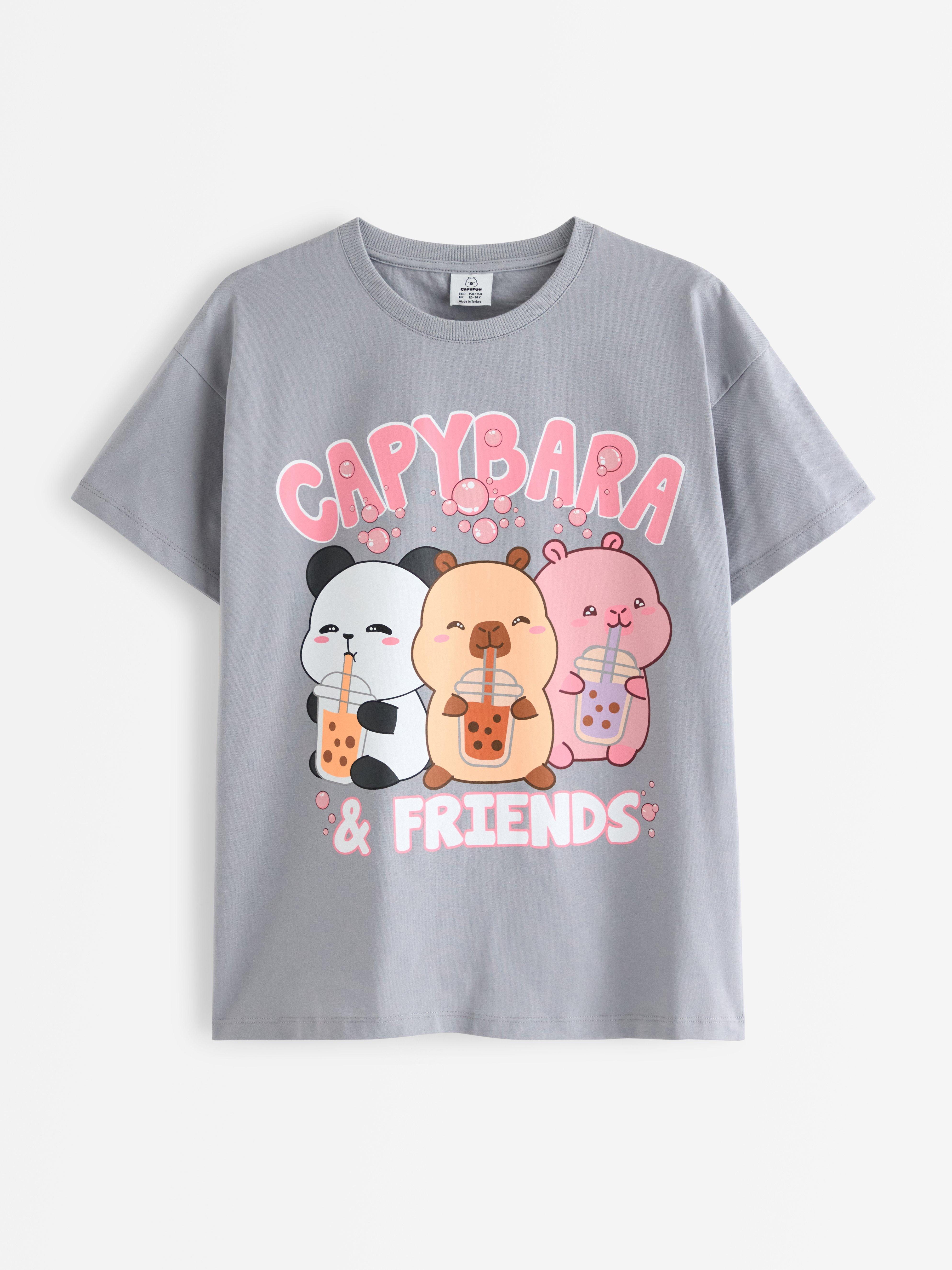 T-shirt - Barn - Grå