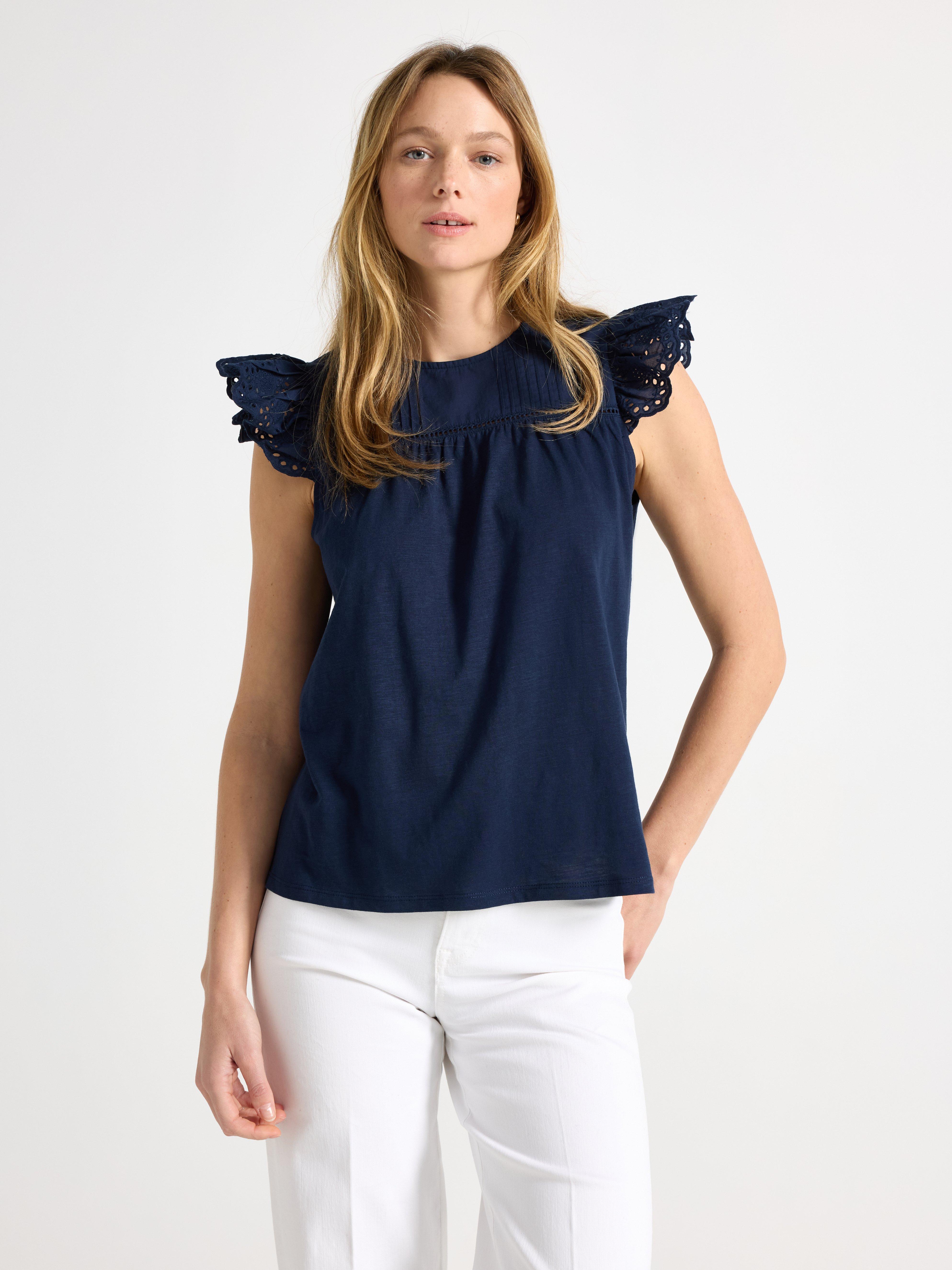 Top - Womens Wear - Blue