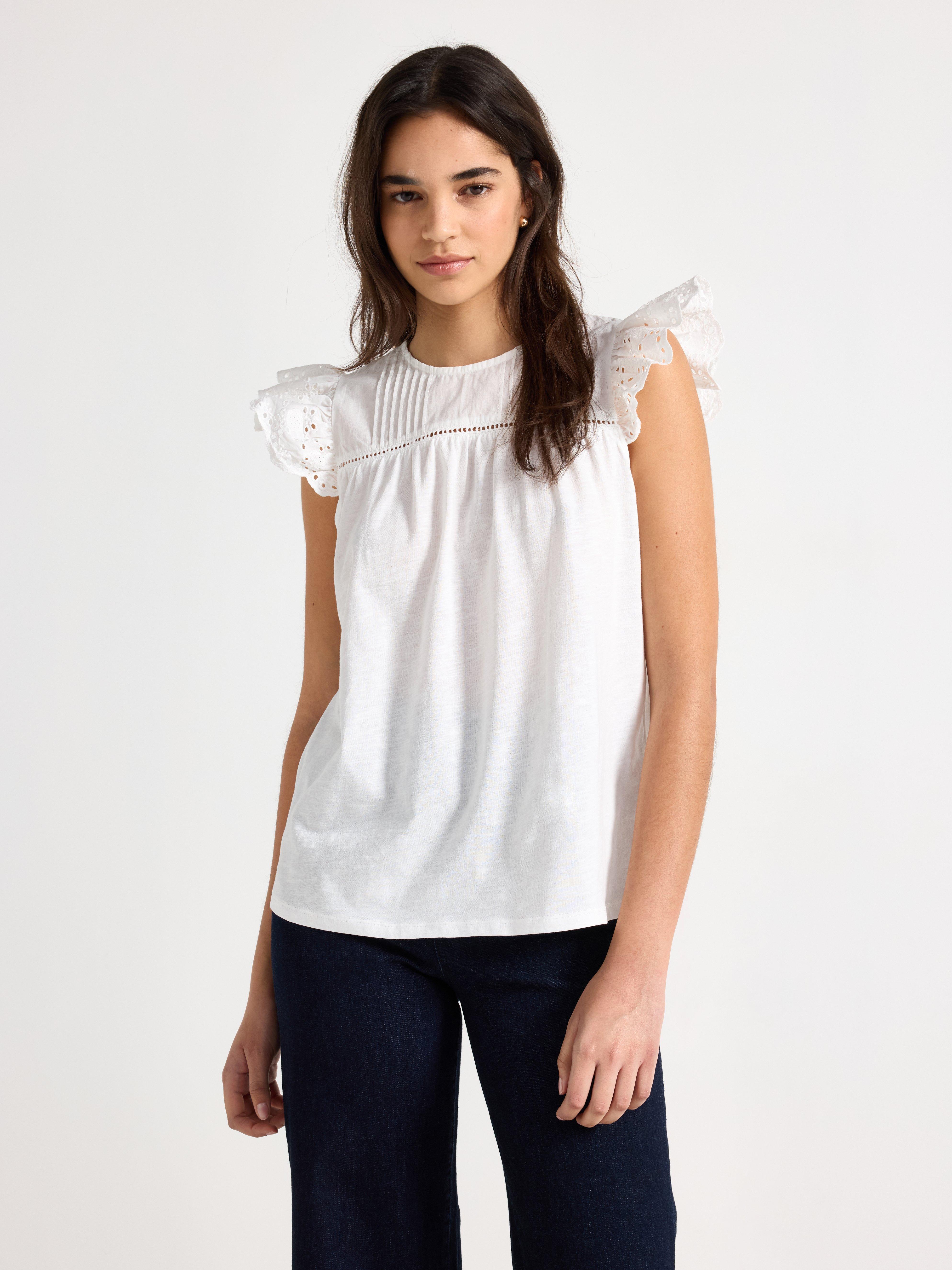 Top - Womens Wear - White