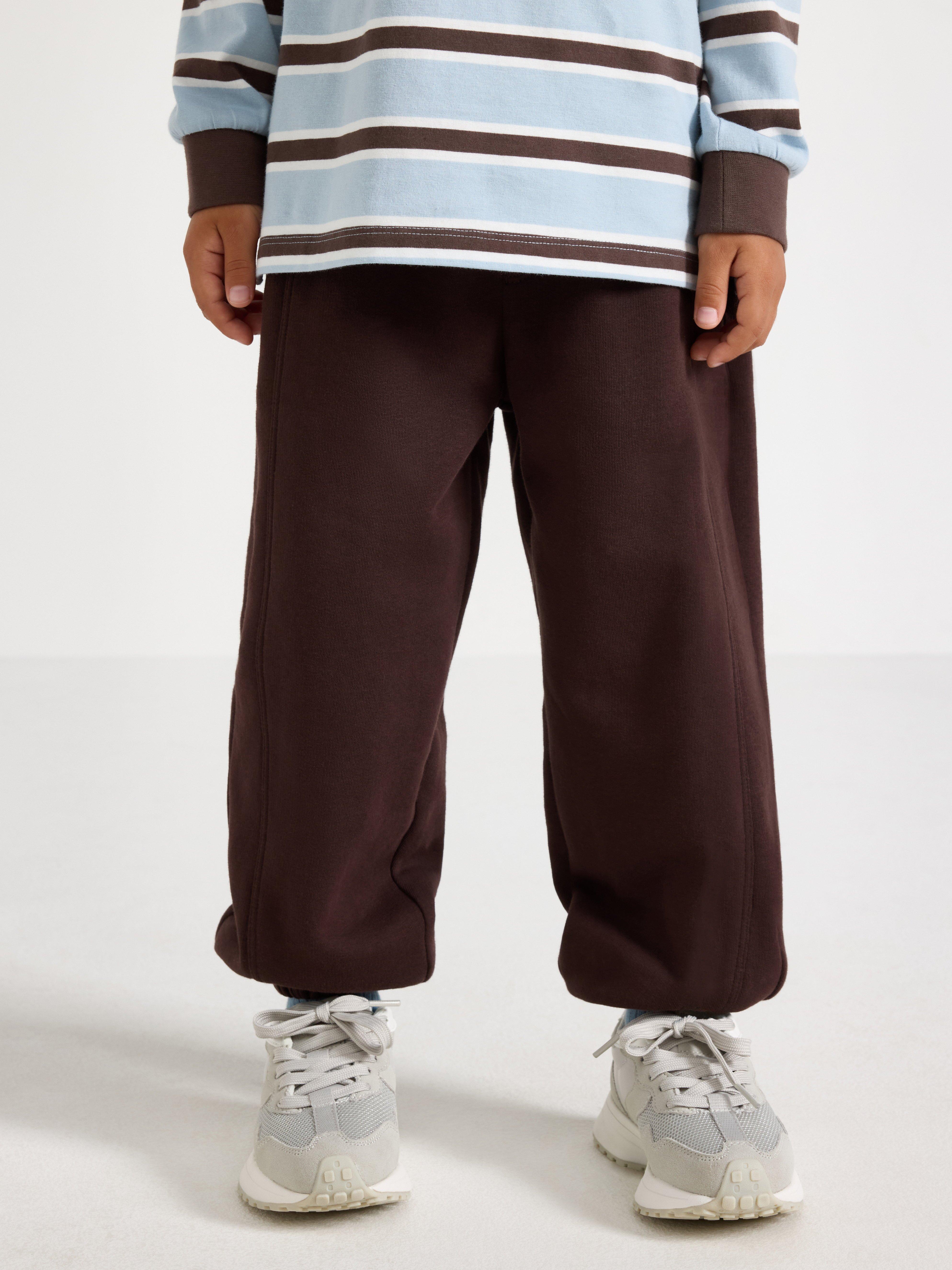 Sweatpants - Børn - Brun