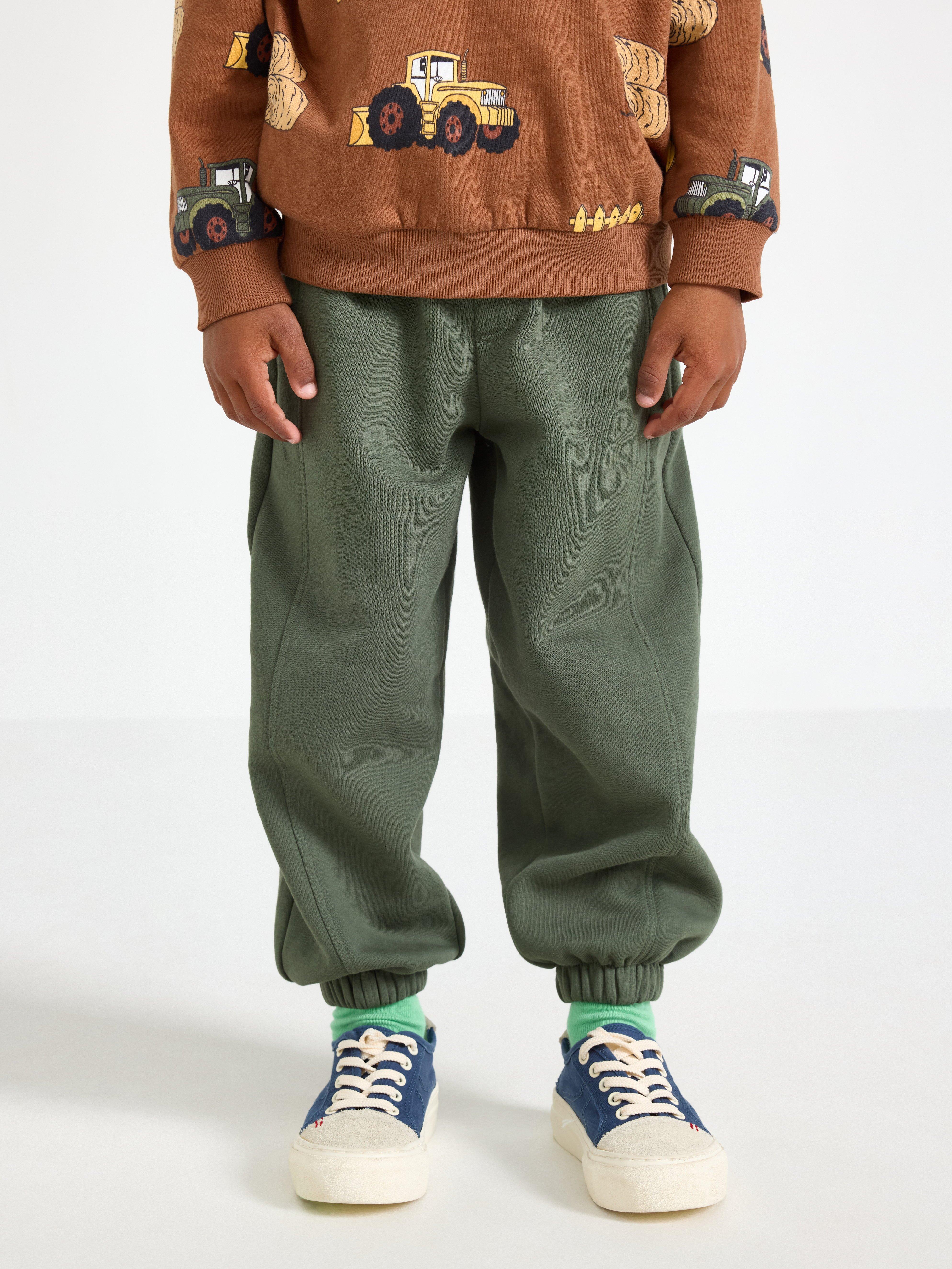 Sweatpants - Børn - Khaki