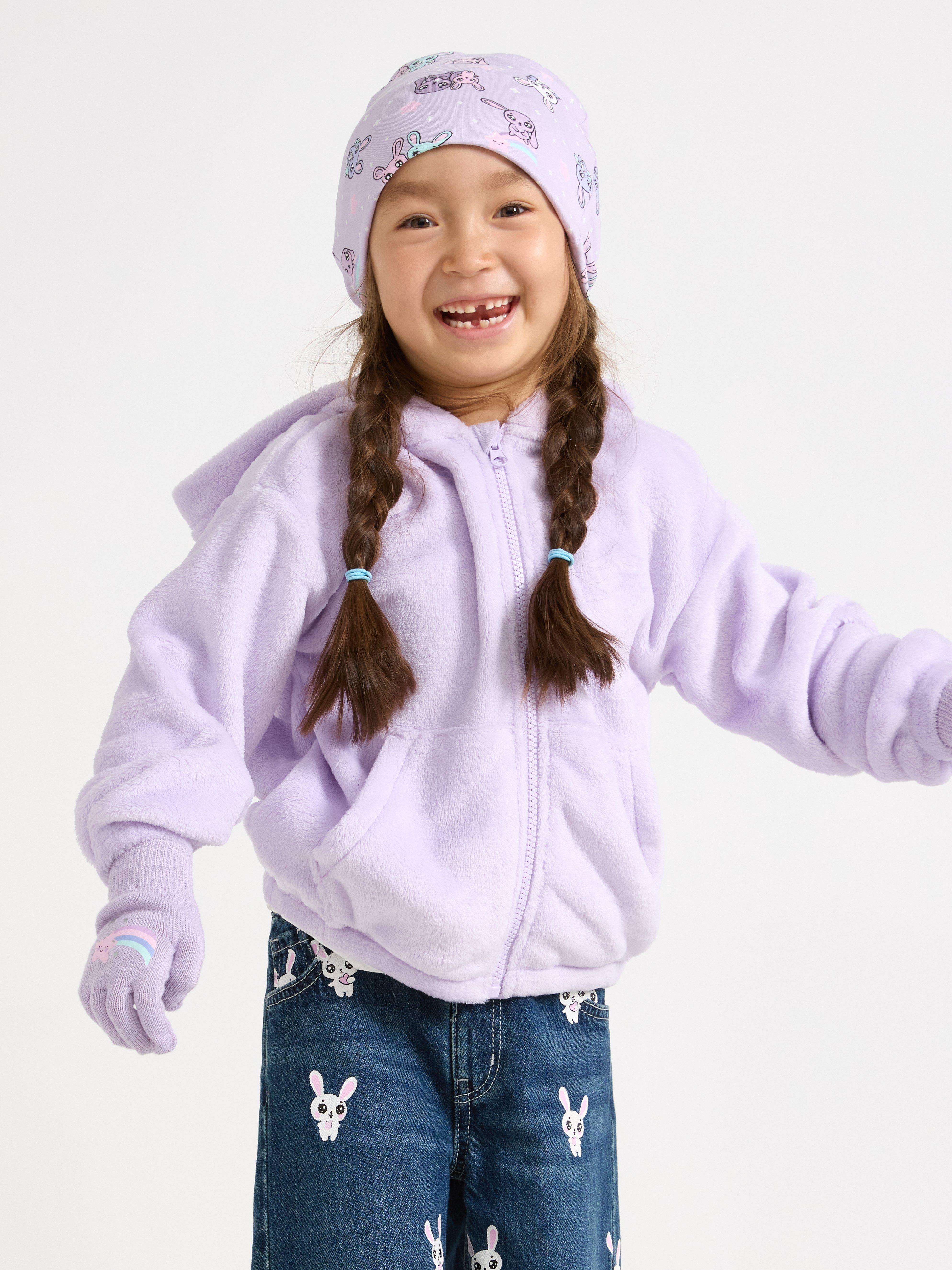 Hooded Jacket - Kids Wear - Lilac