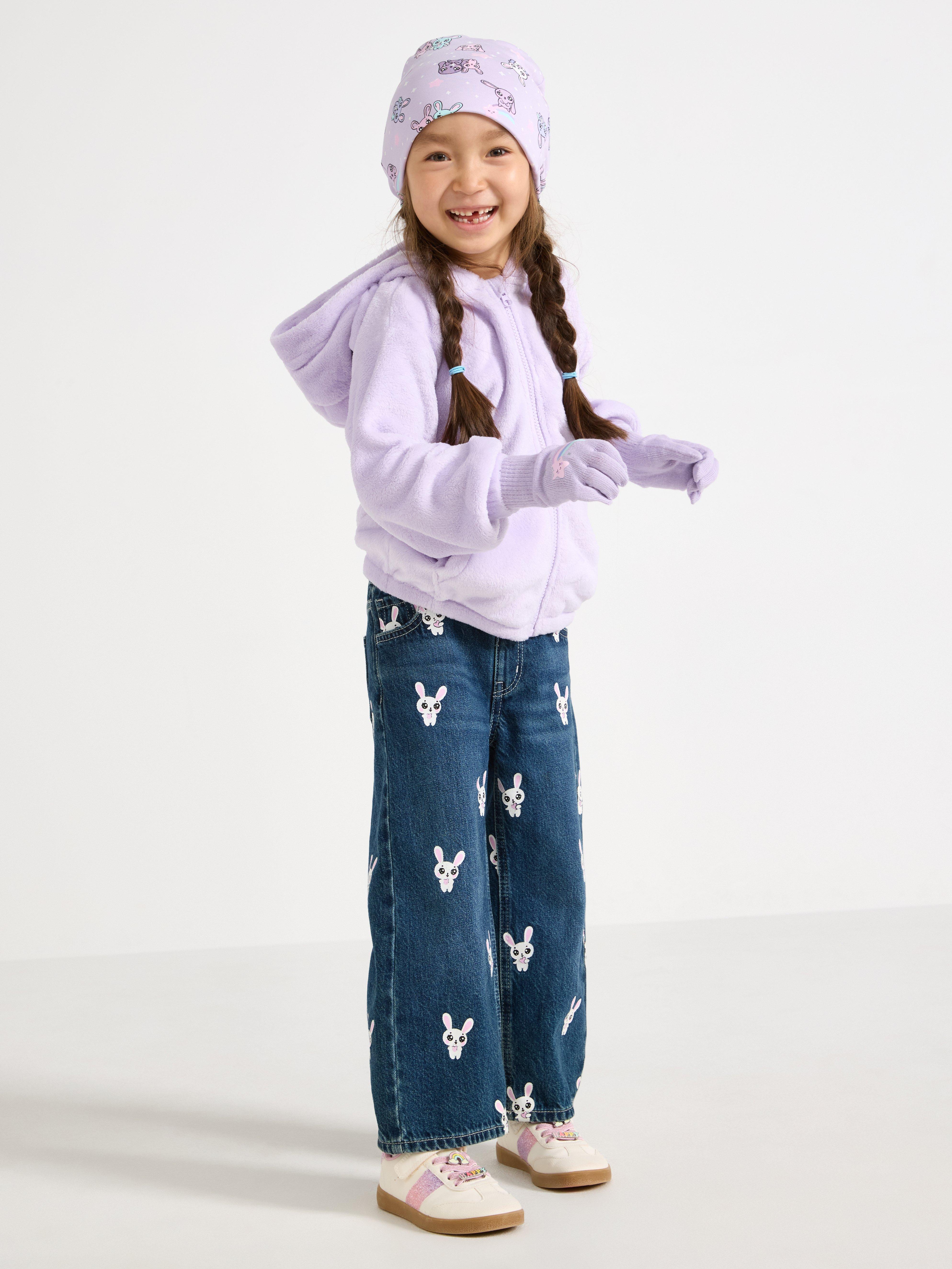 Hooded Jacket - Kids Wear - Lilac