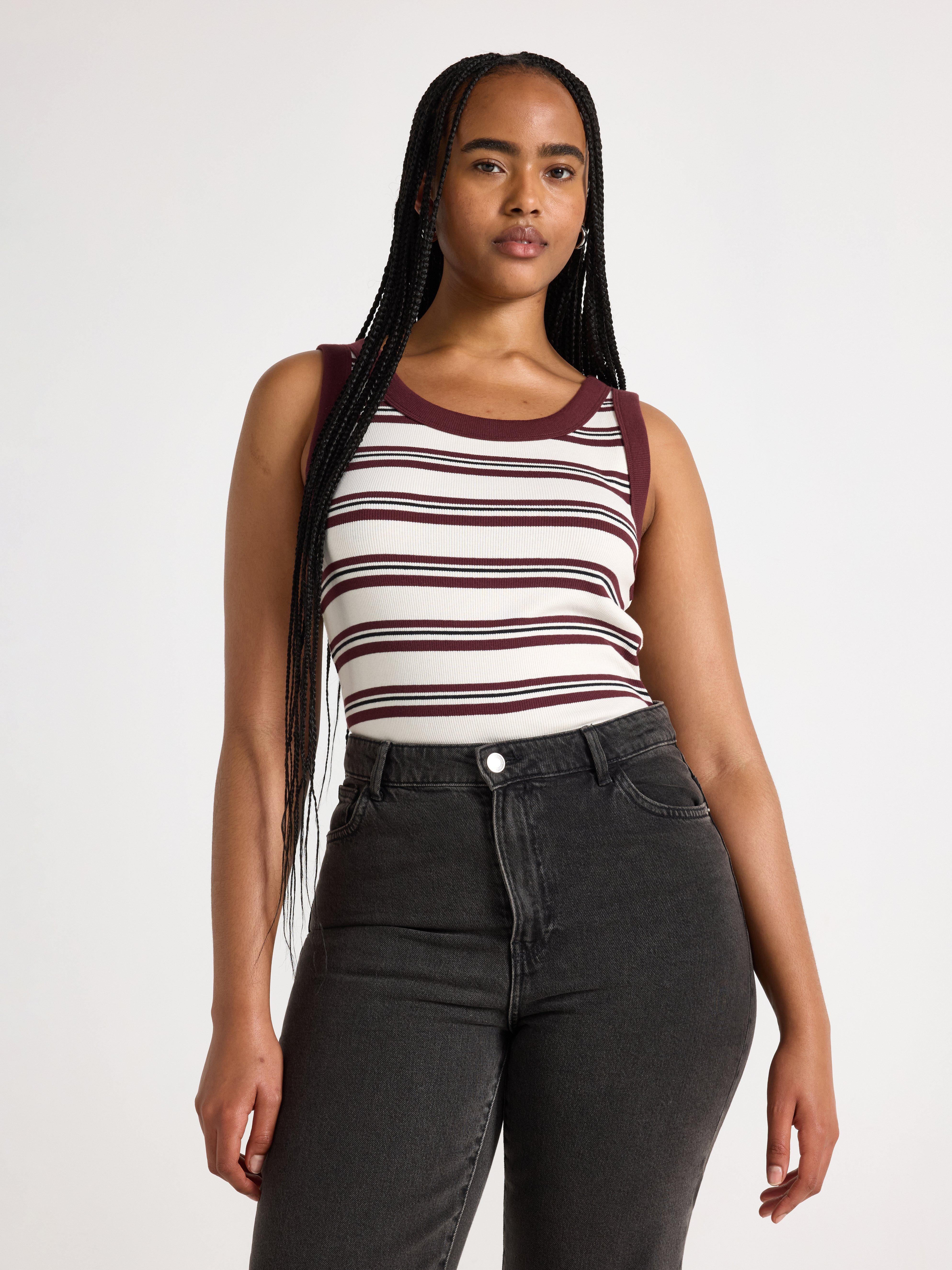 Tank Top - Womens Wear - Red