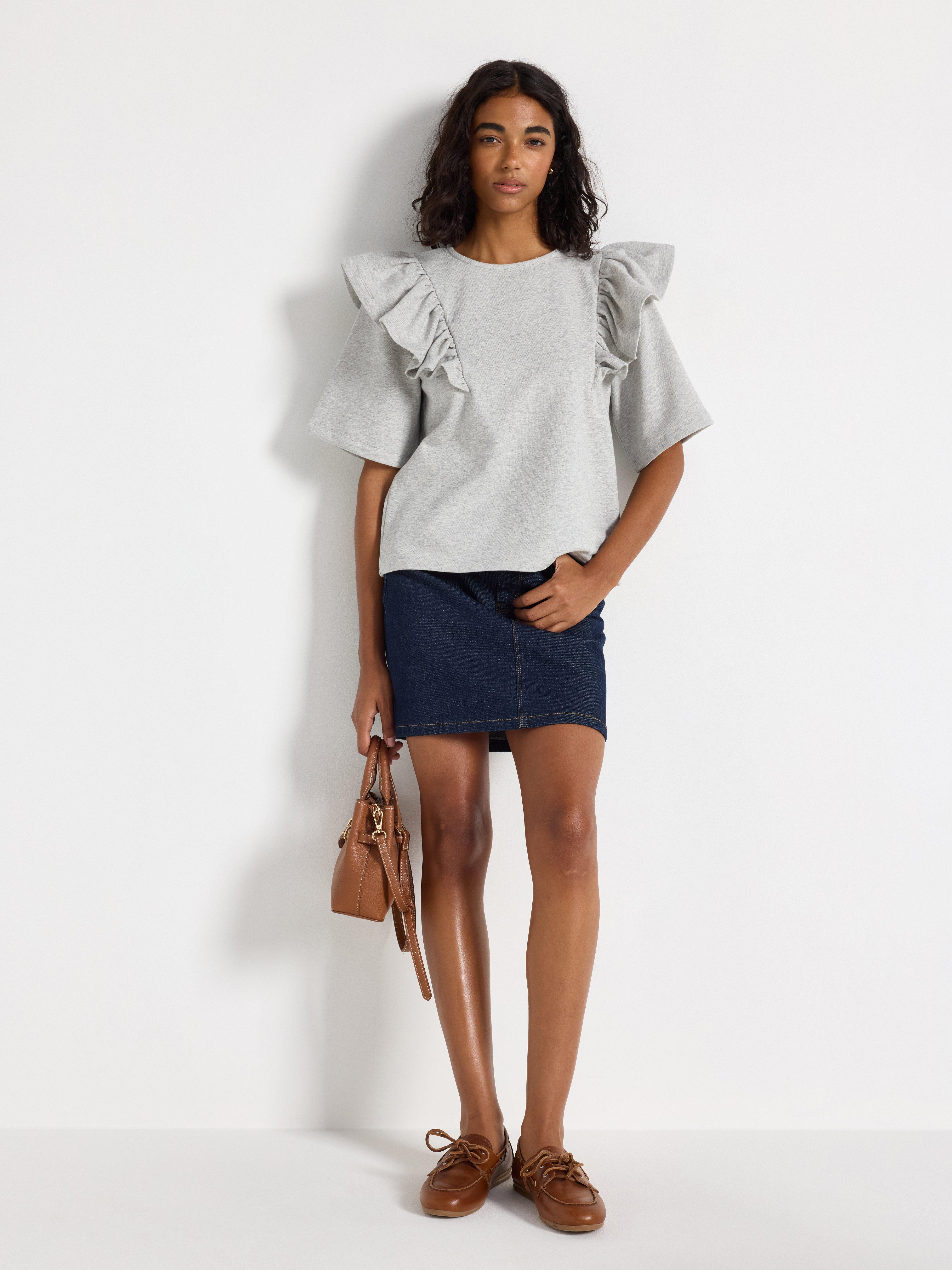 Top - Womens Wear - Grey