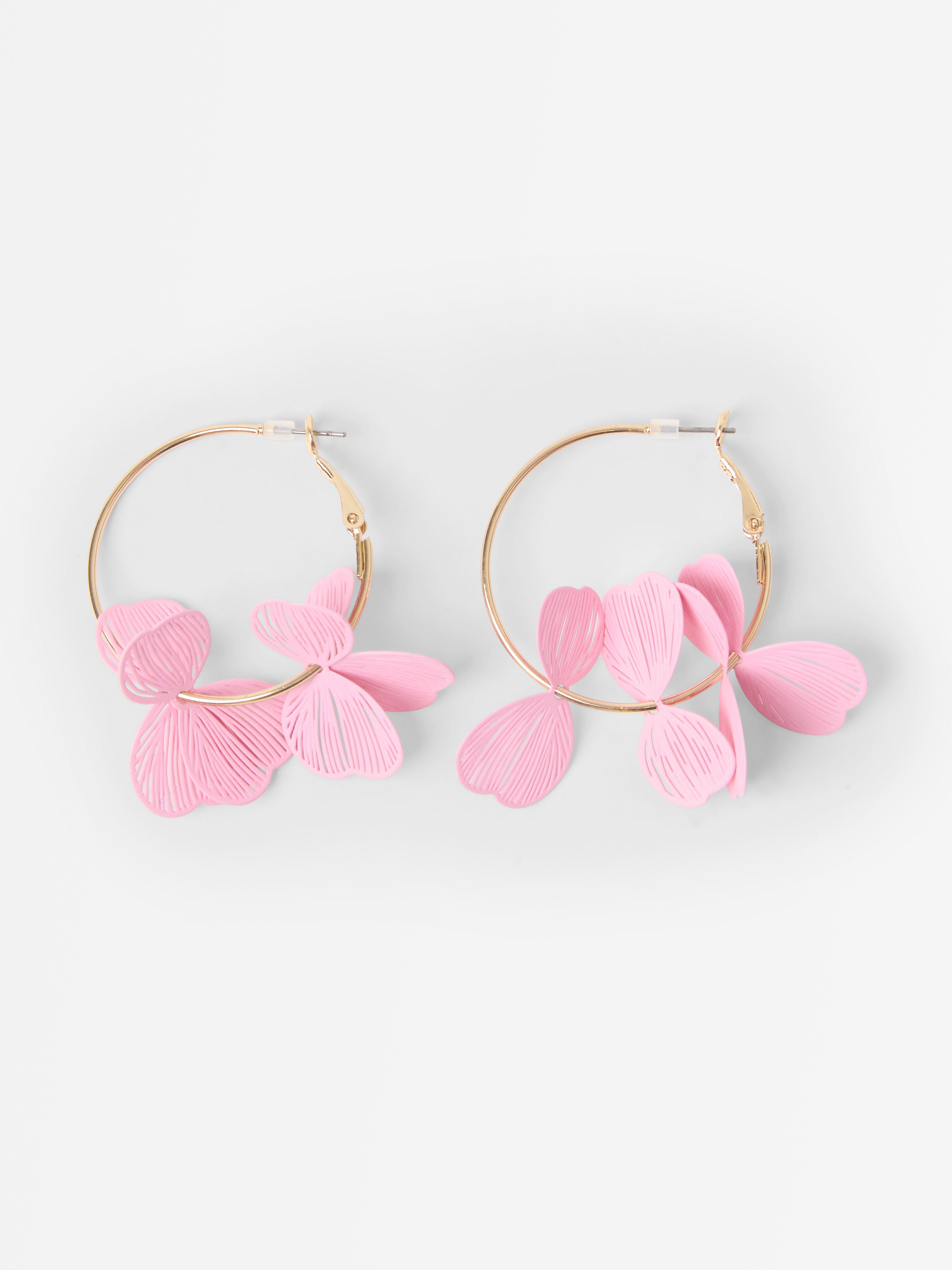 Örhängen - Dam - Rosa