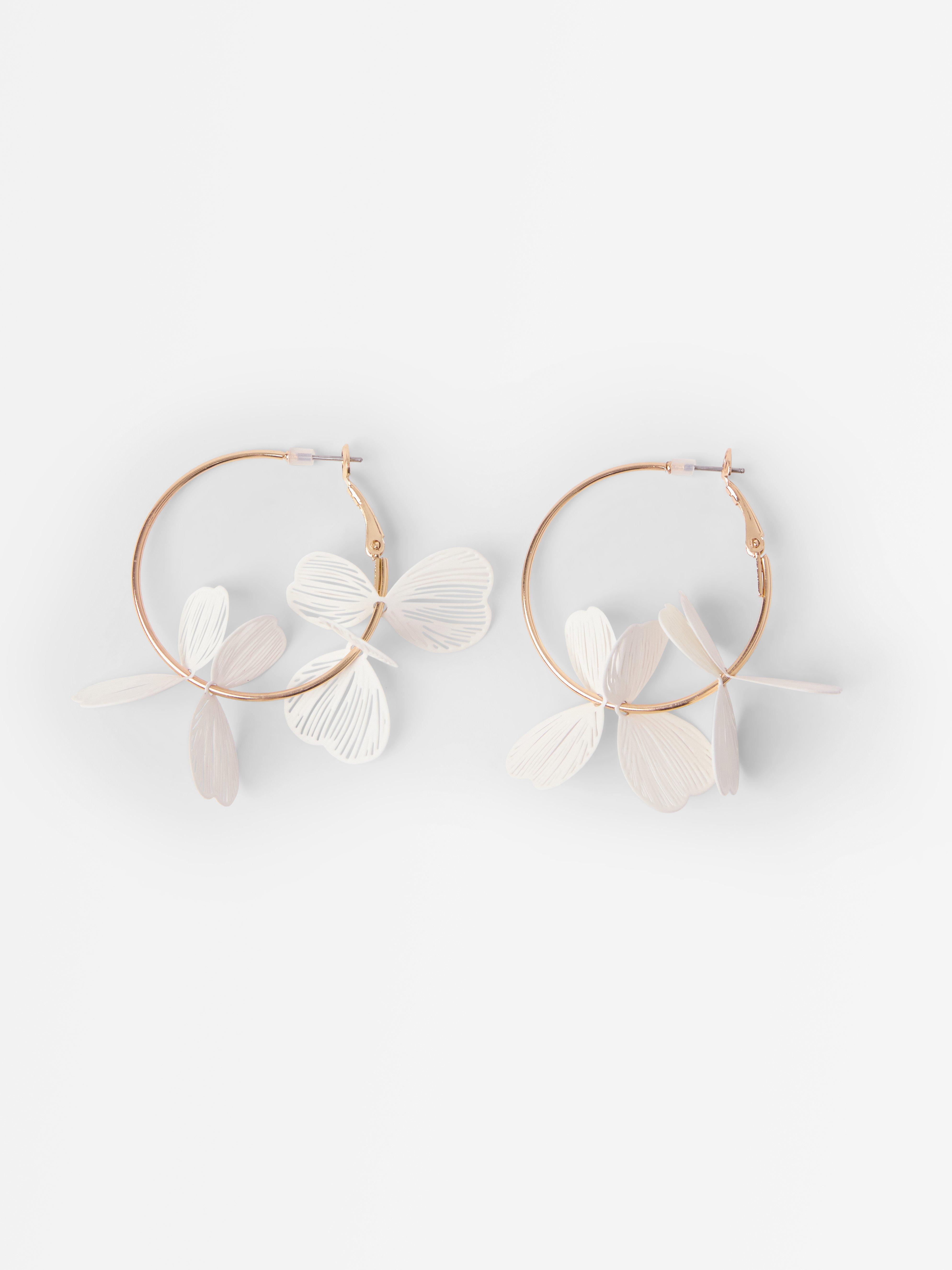 Earrings - Womens Wear - White