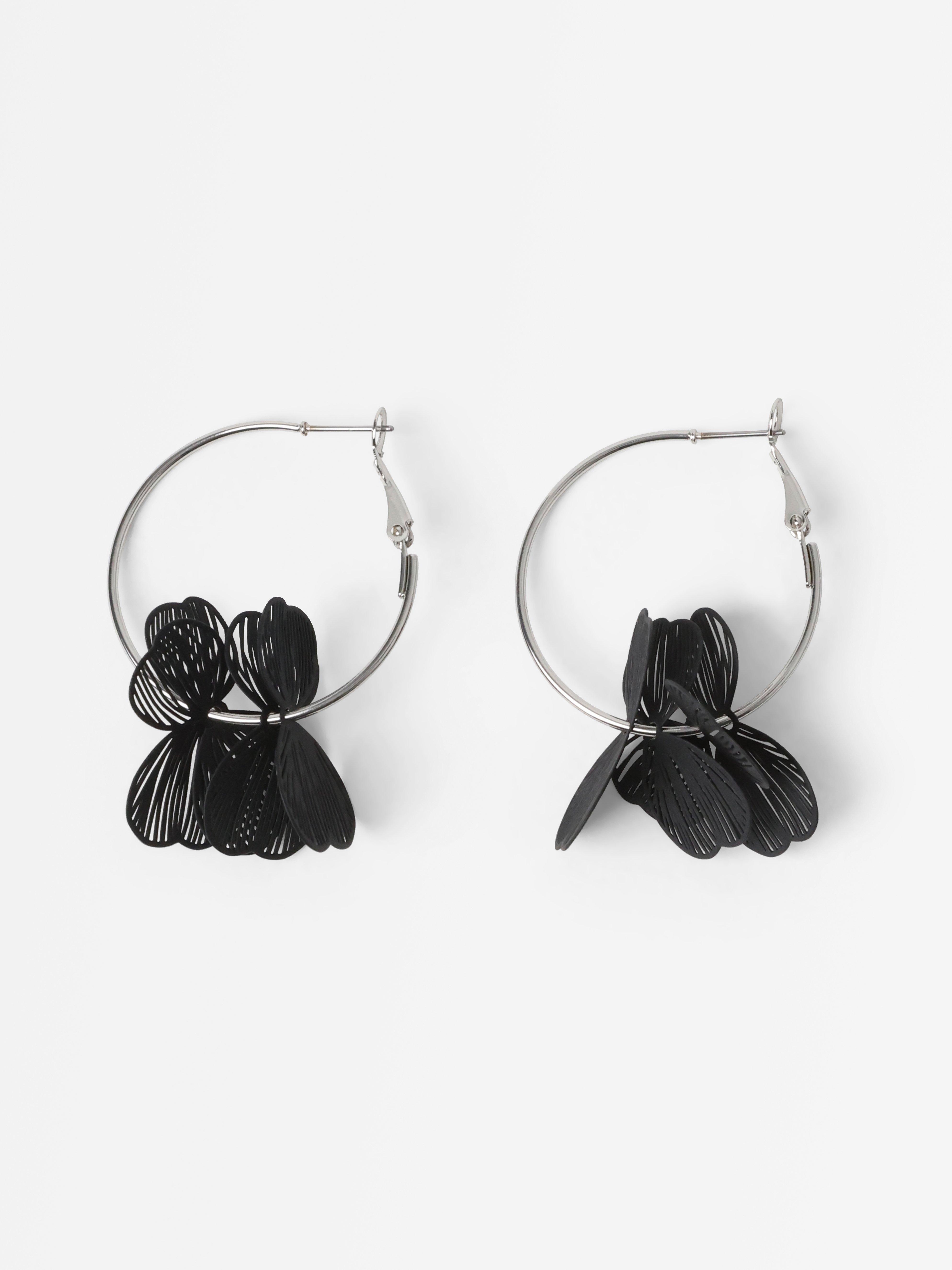 Earrings - Womens Wear - Black
