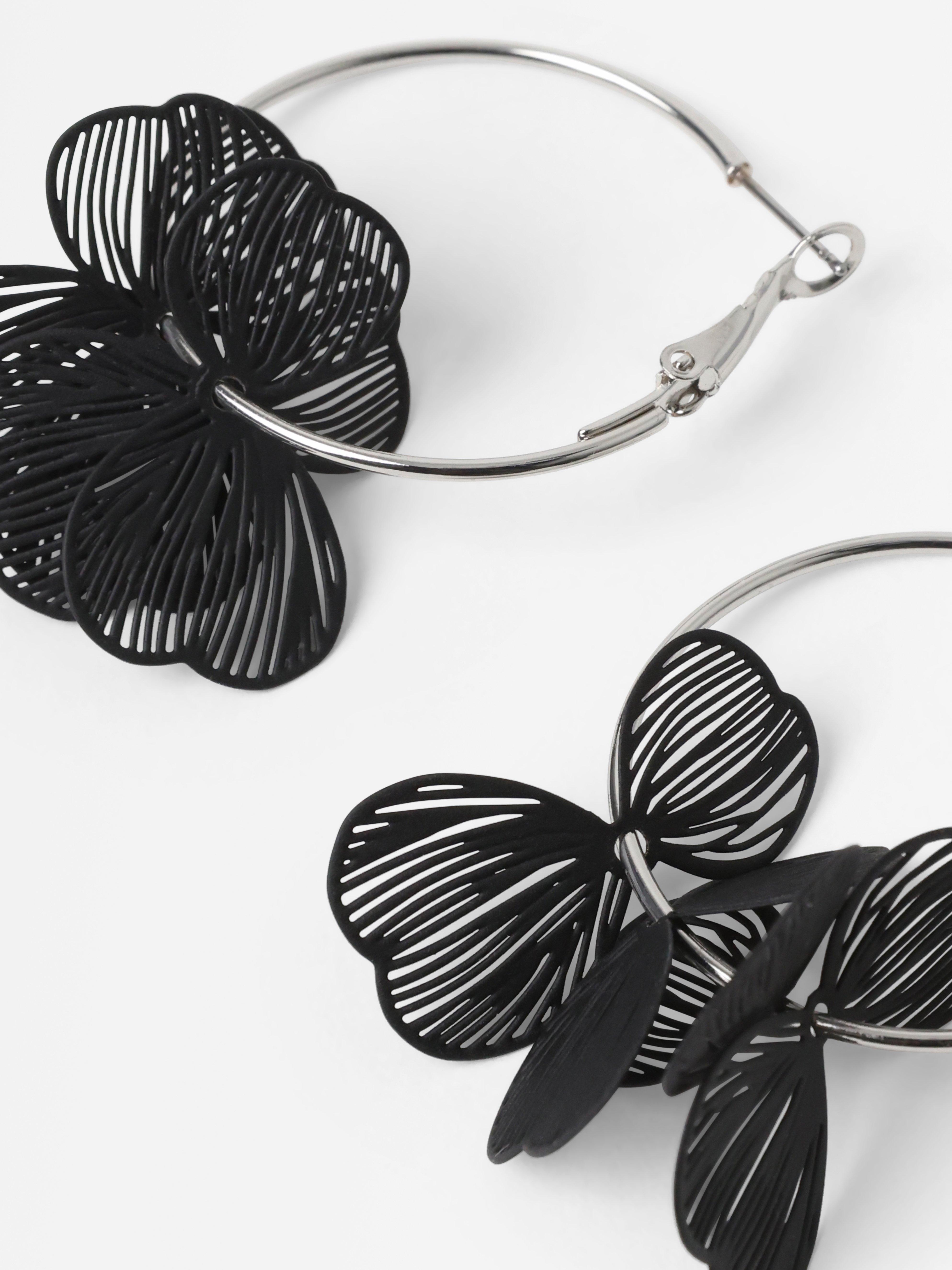 Earrings - Womens Wear - Black