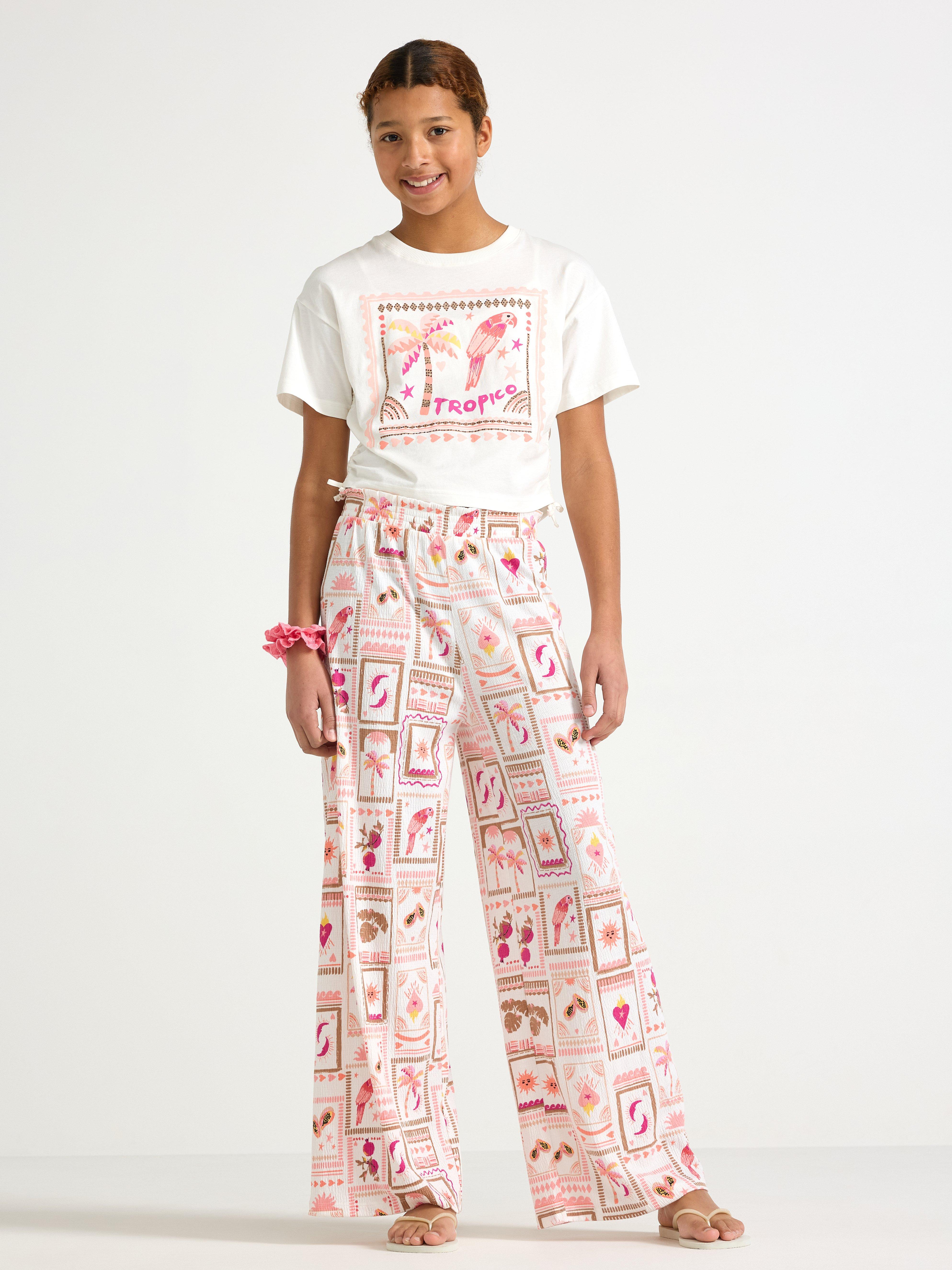 Top - Kids Wear - White
