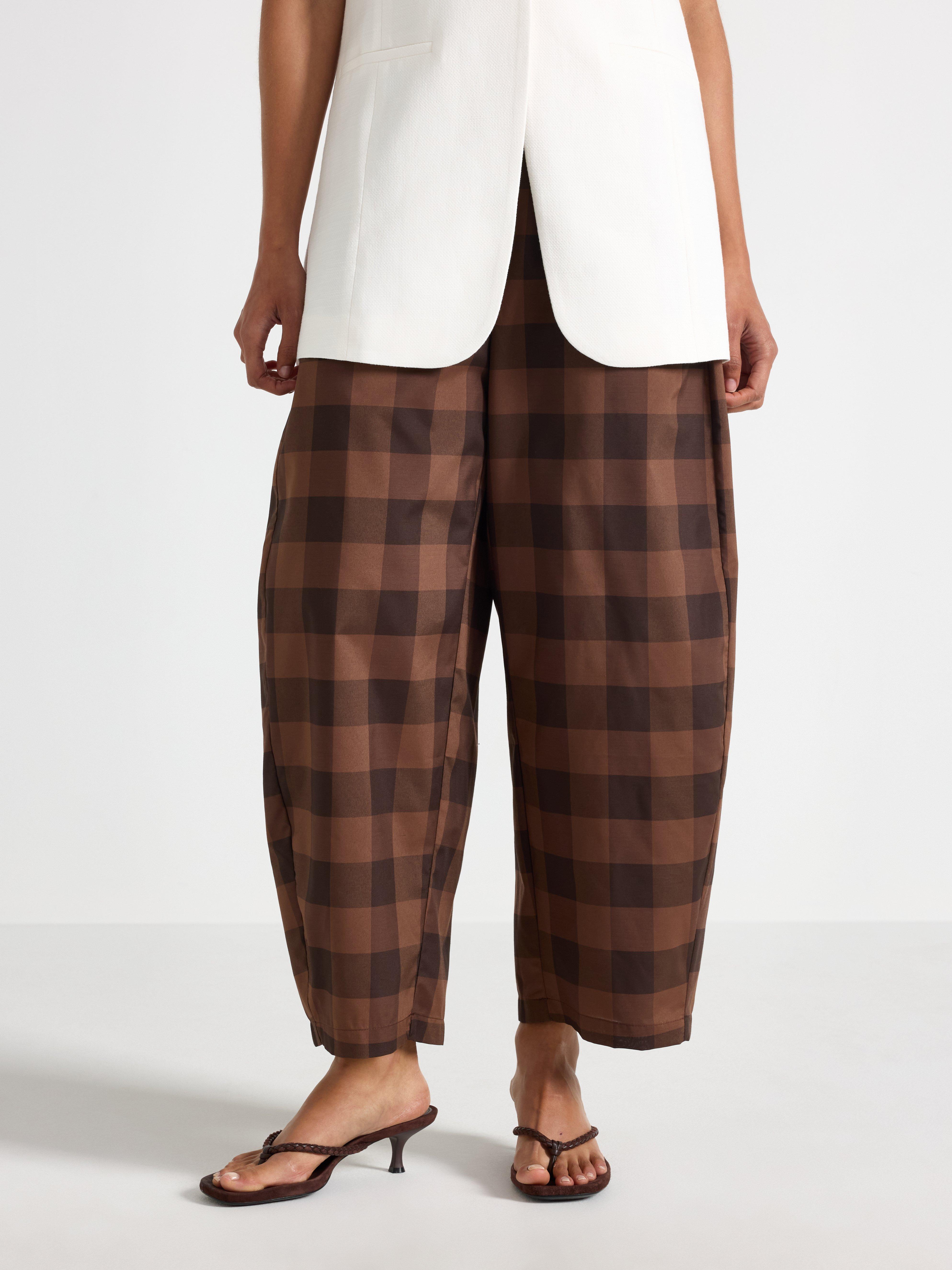 Trousers - Womens Wear - Brown