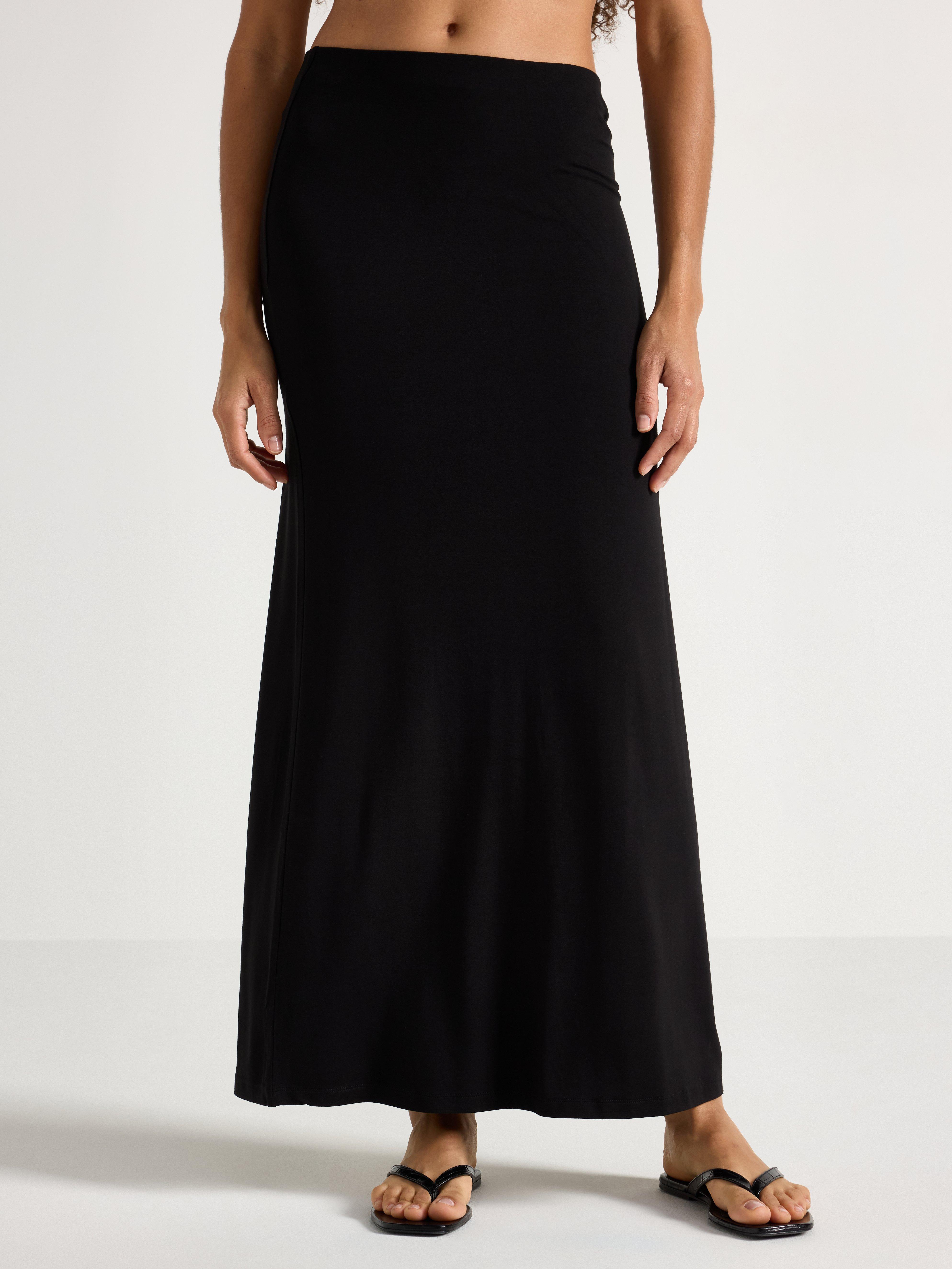 Maxi Skirt - Womens Wear - Black