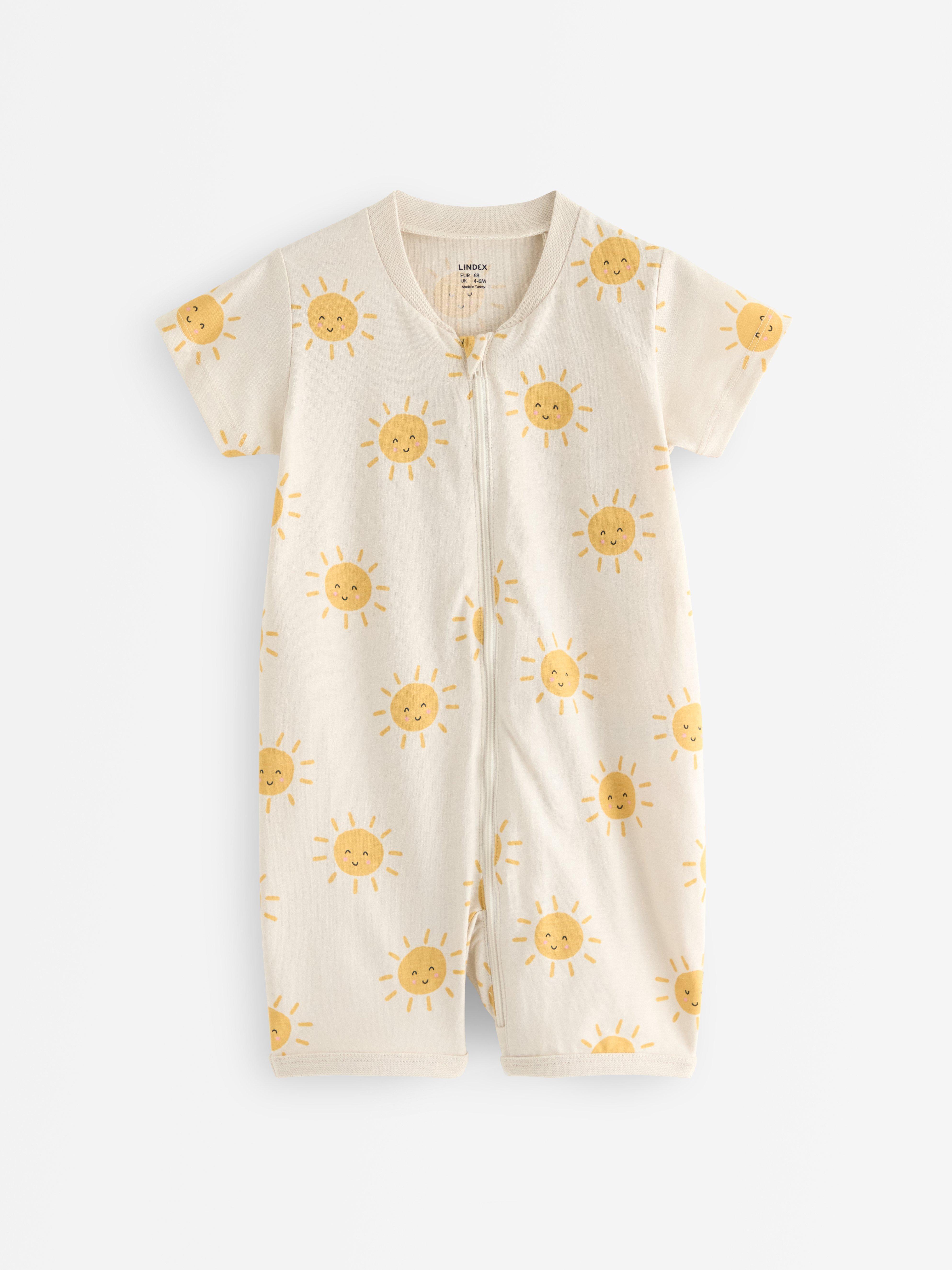 Pyjama Romper - Kids Wear - Beige