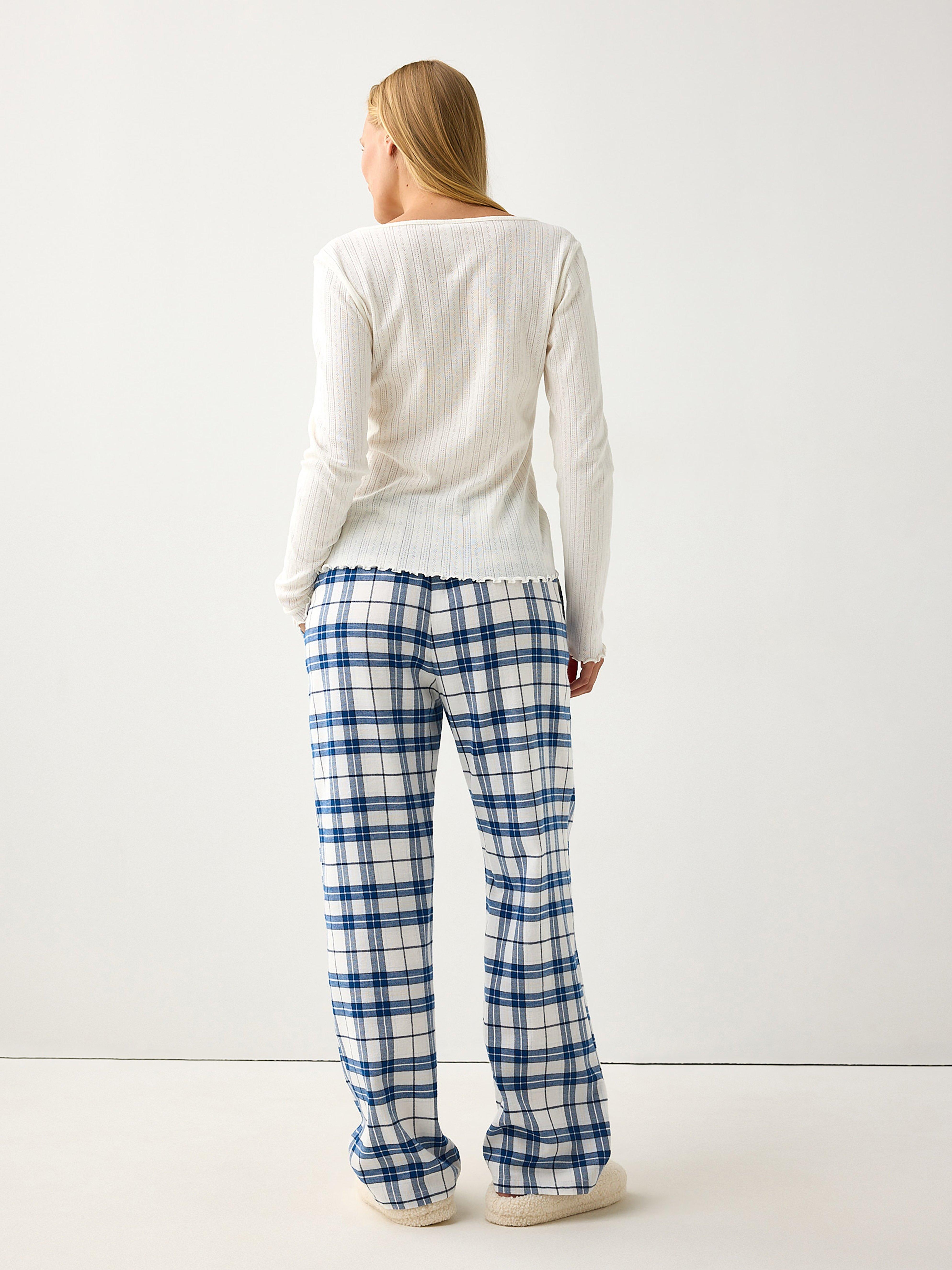 Pyjamahousut - Alusvaatteet - Sininen