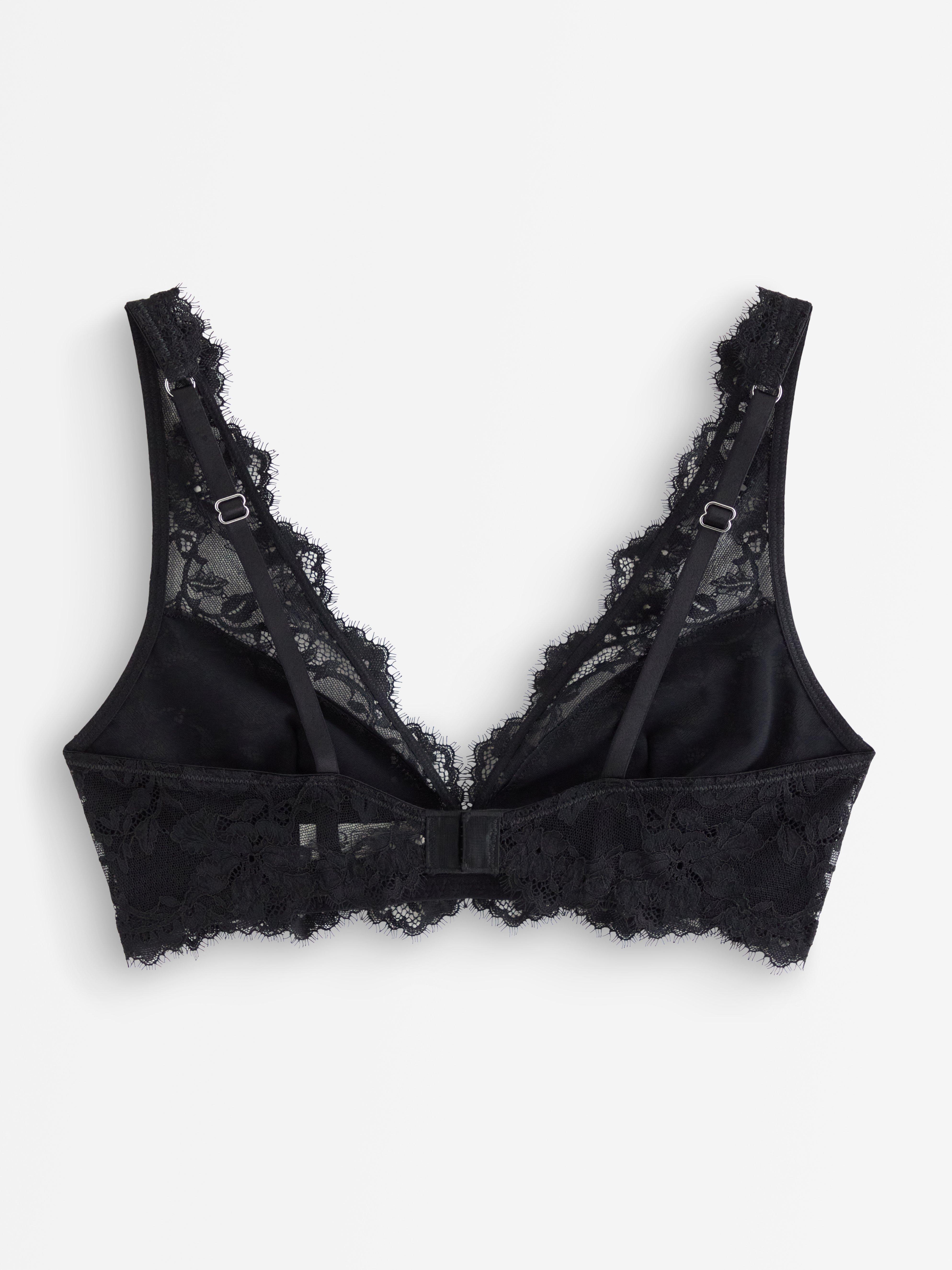 Bralette - Underkläder - Svart