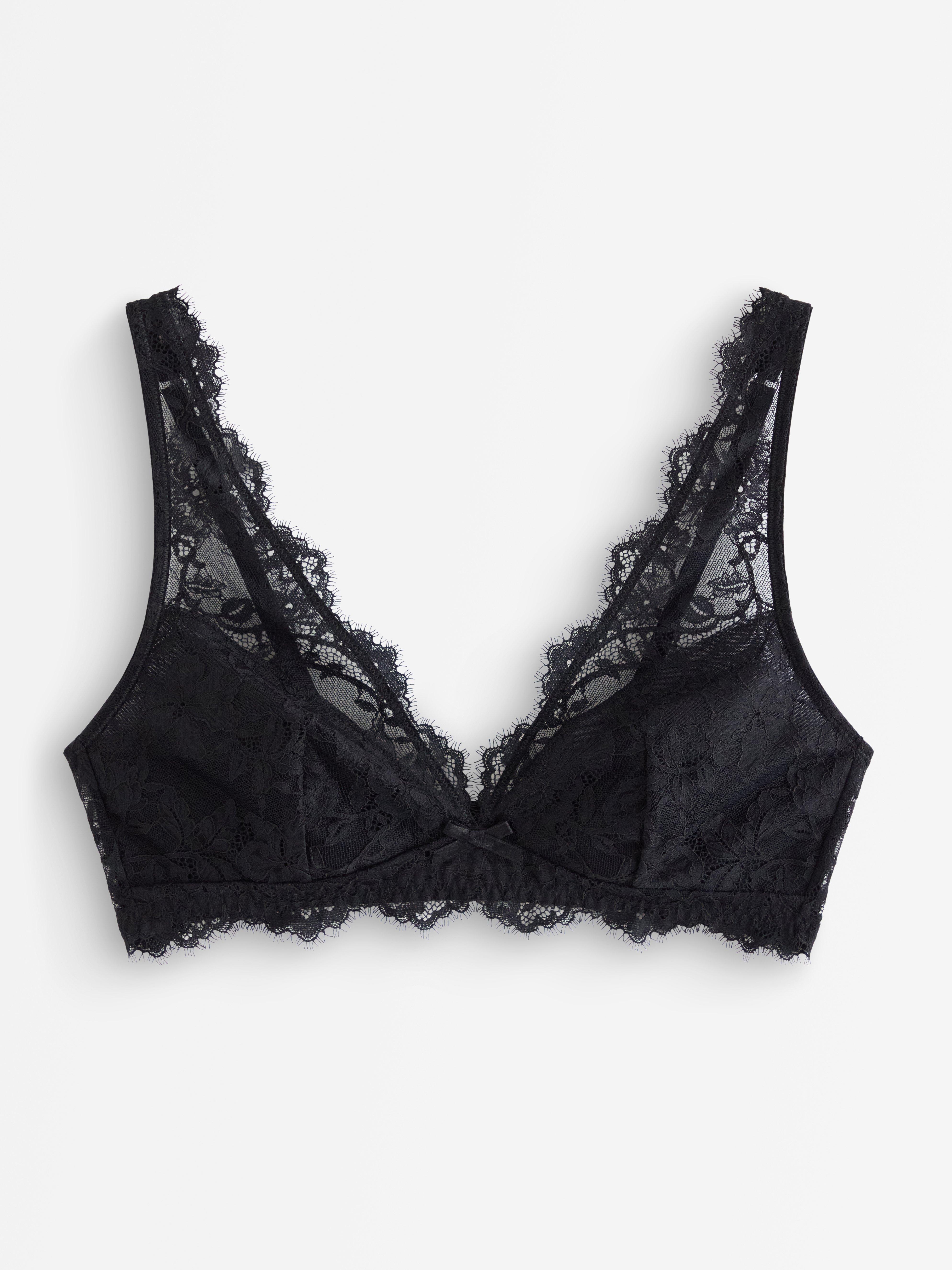 Bralette - Undertøj - Sort