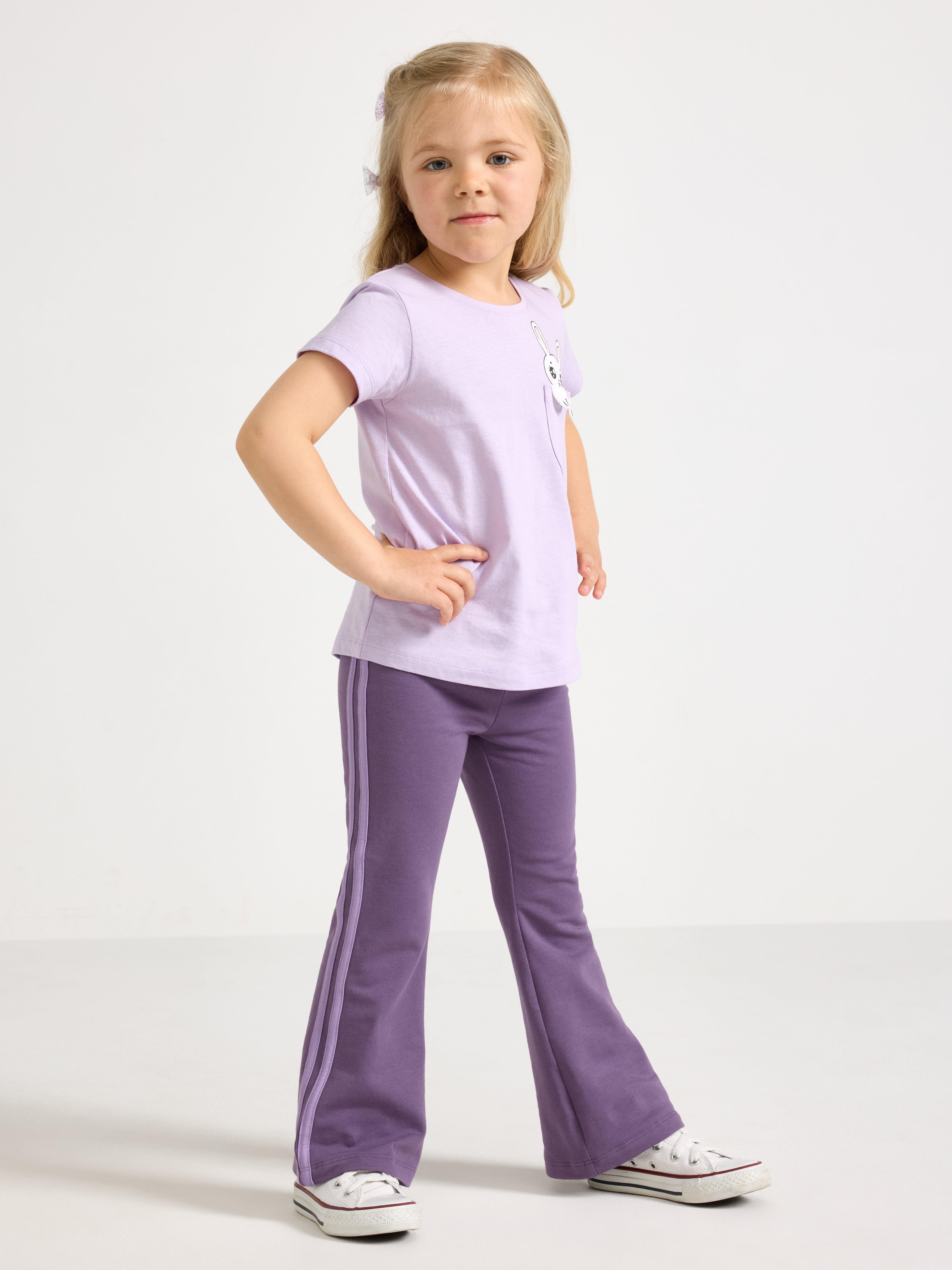 Leggings - Barn - Lila