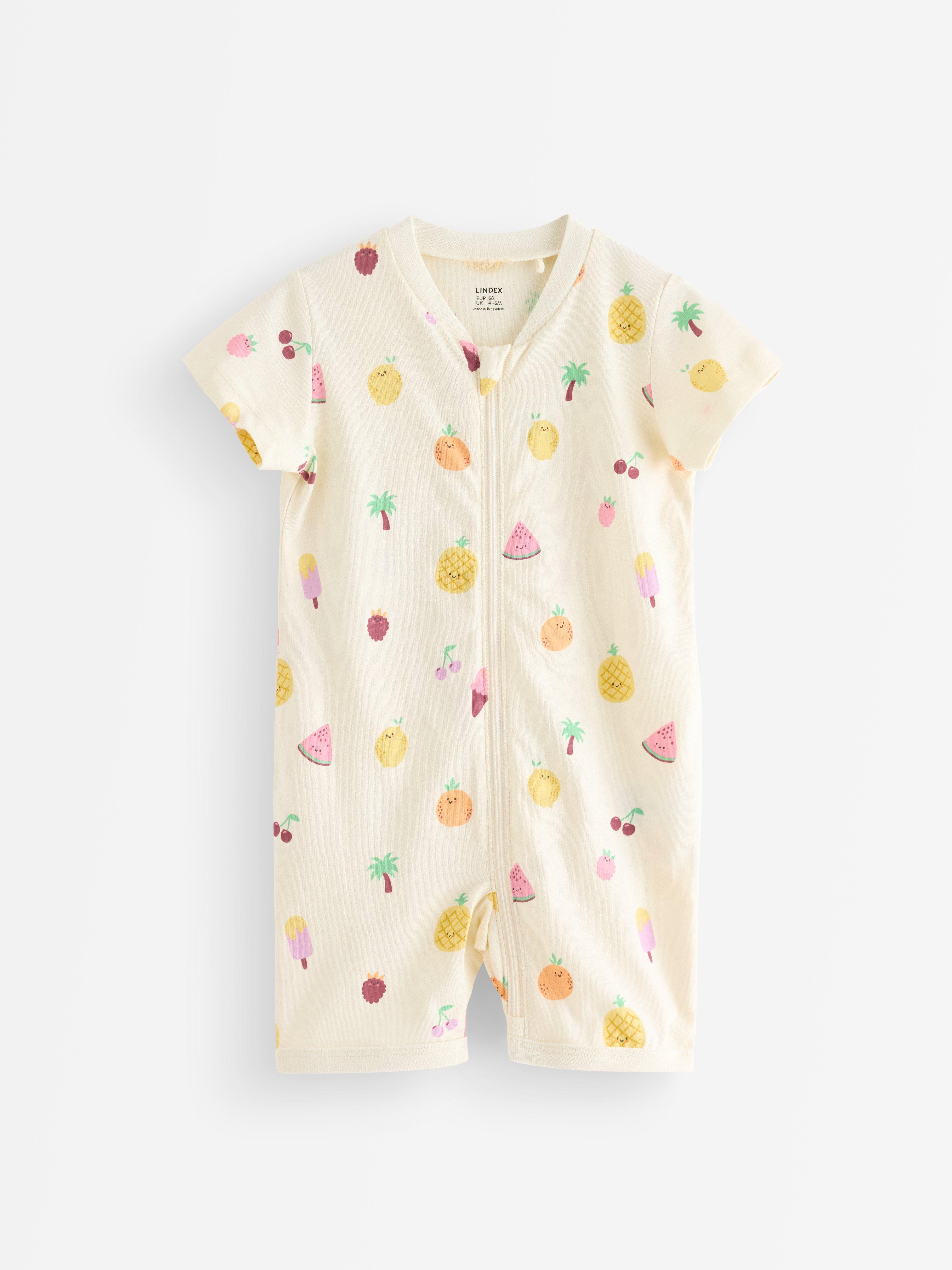 Pyjama romper - Barn - Hvit