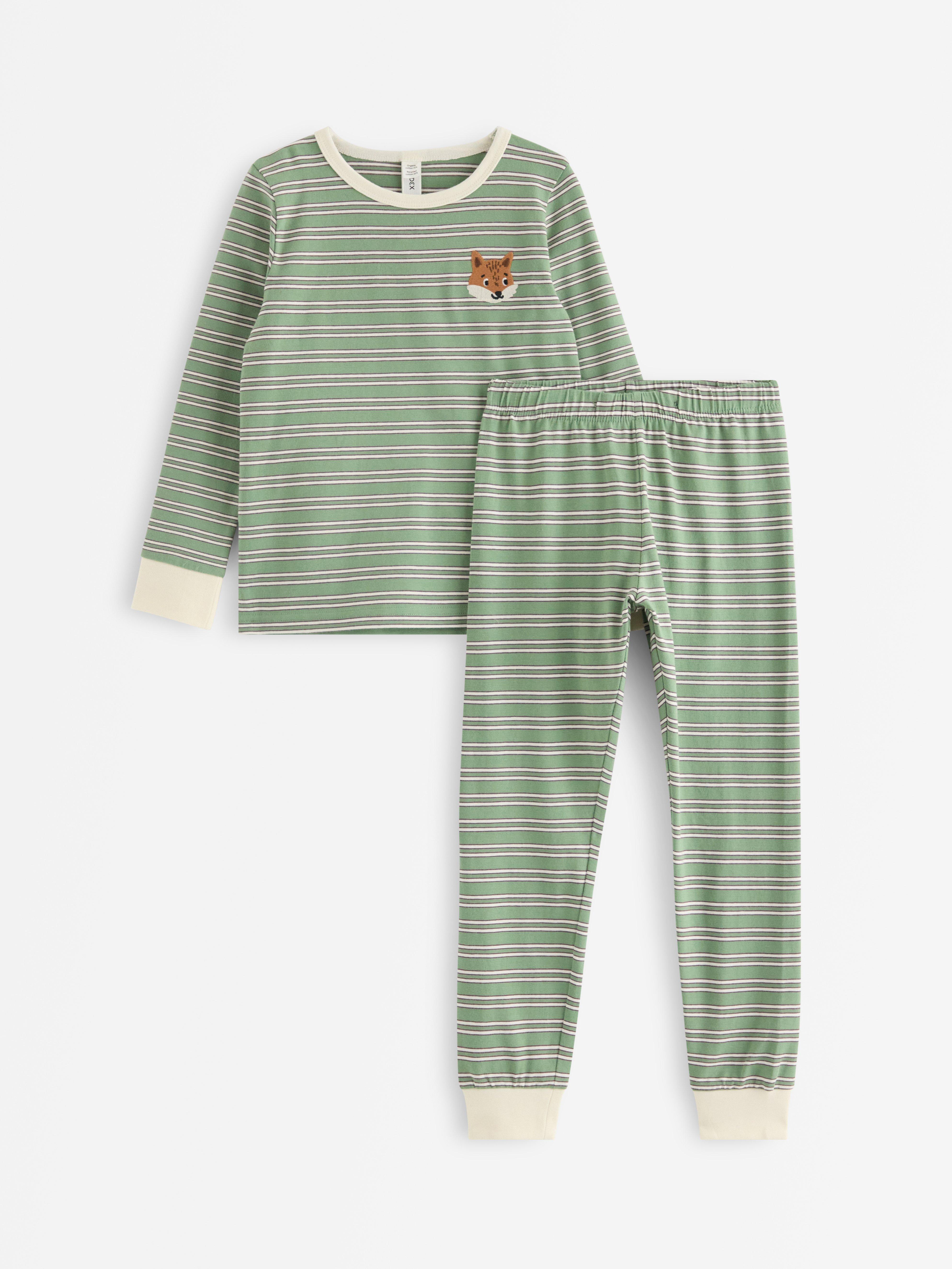 Pyjamas-sæt - Børn - Grøn
