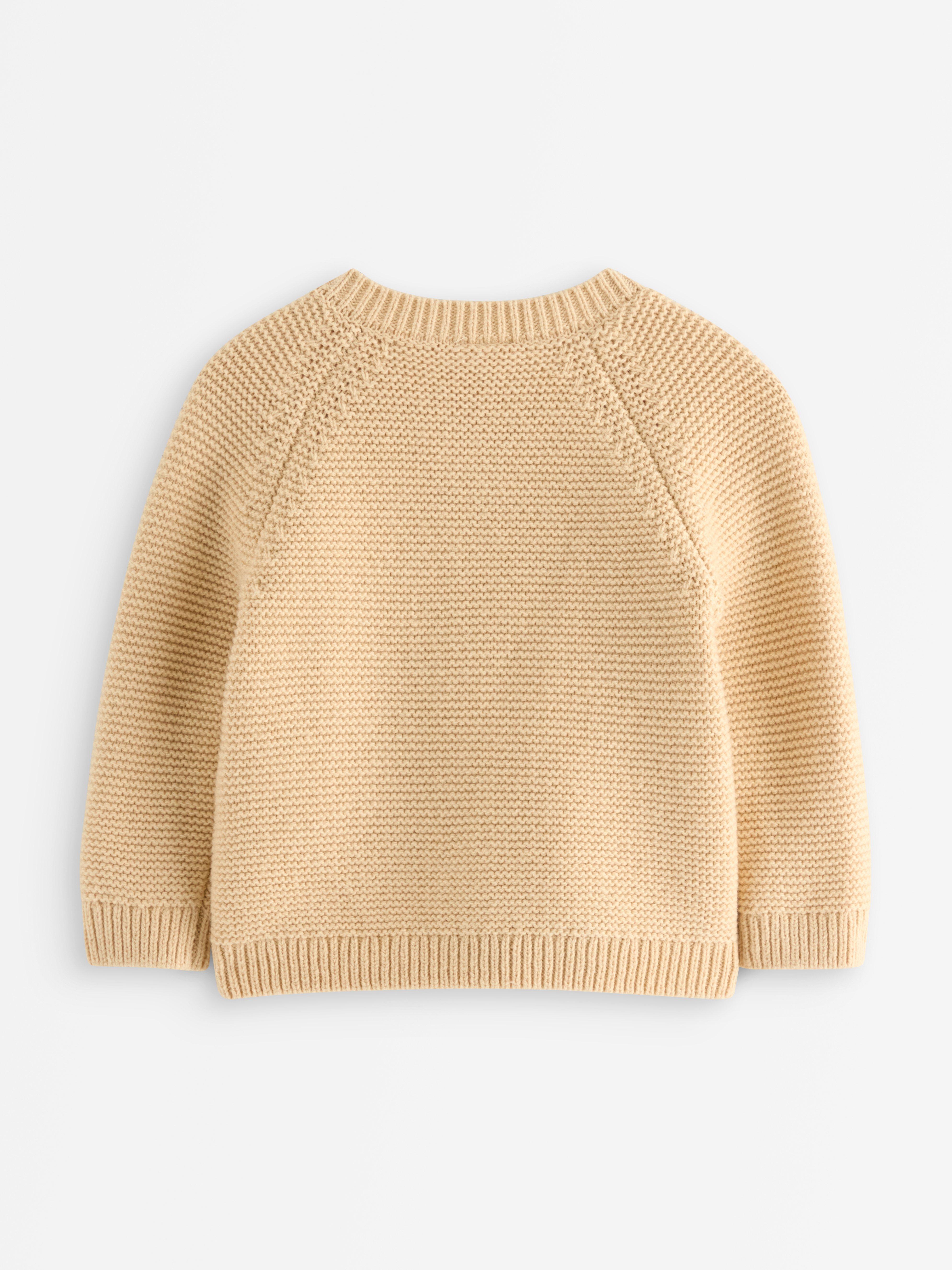Cardigan - Barn - Gul