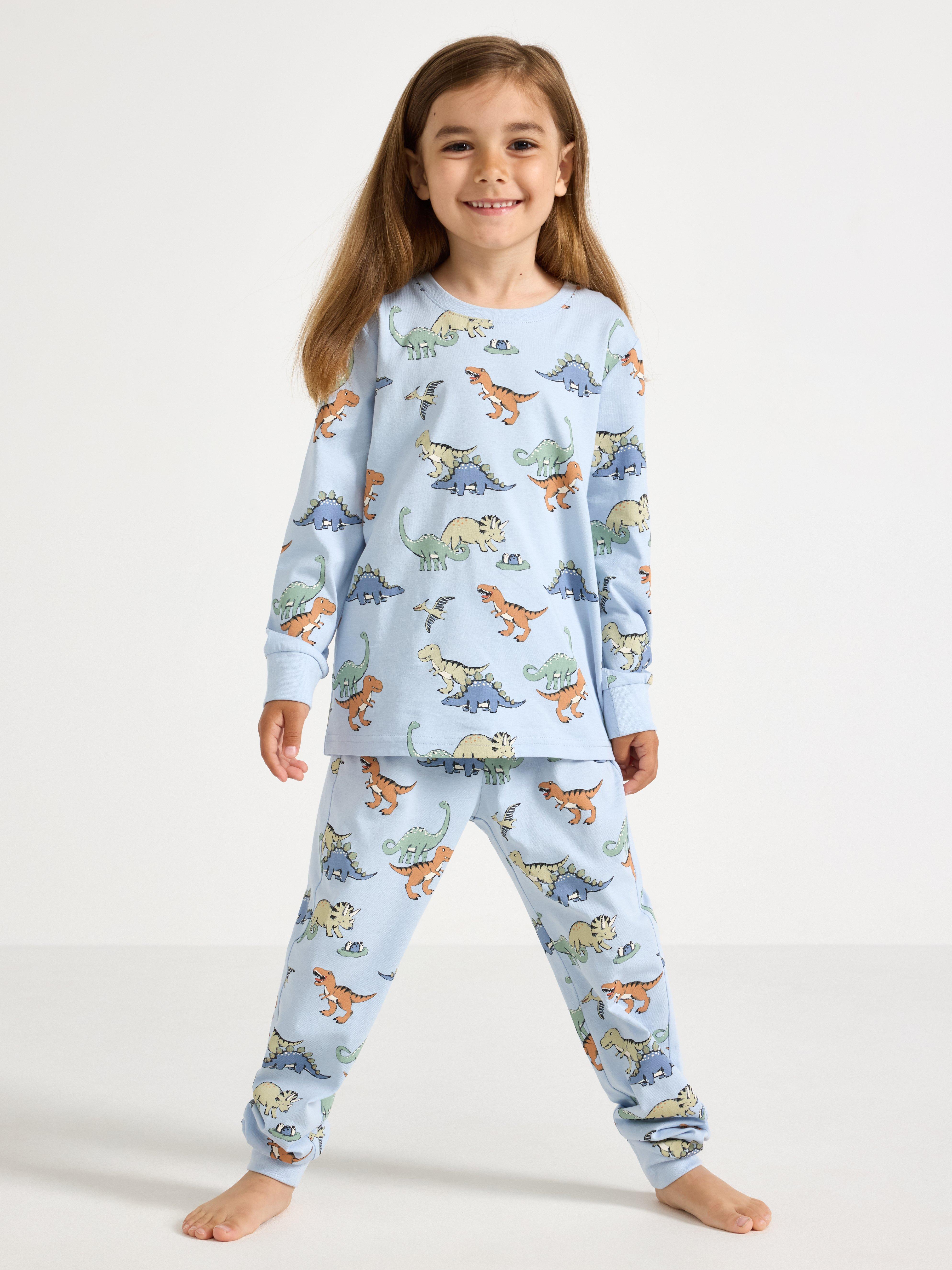 Pyjamas-sæt - Børn - Blå