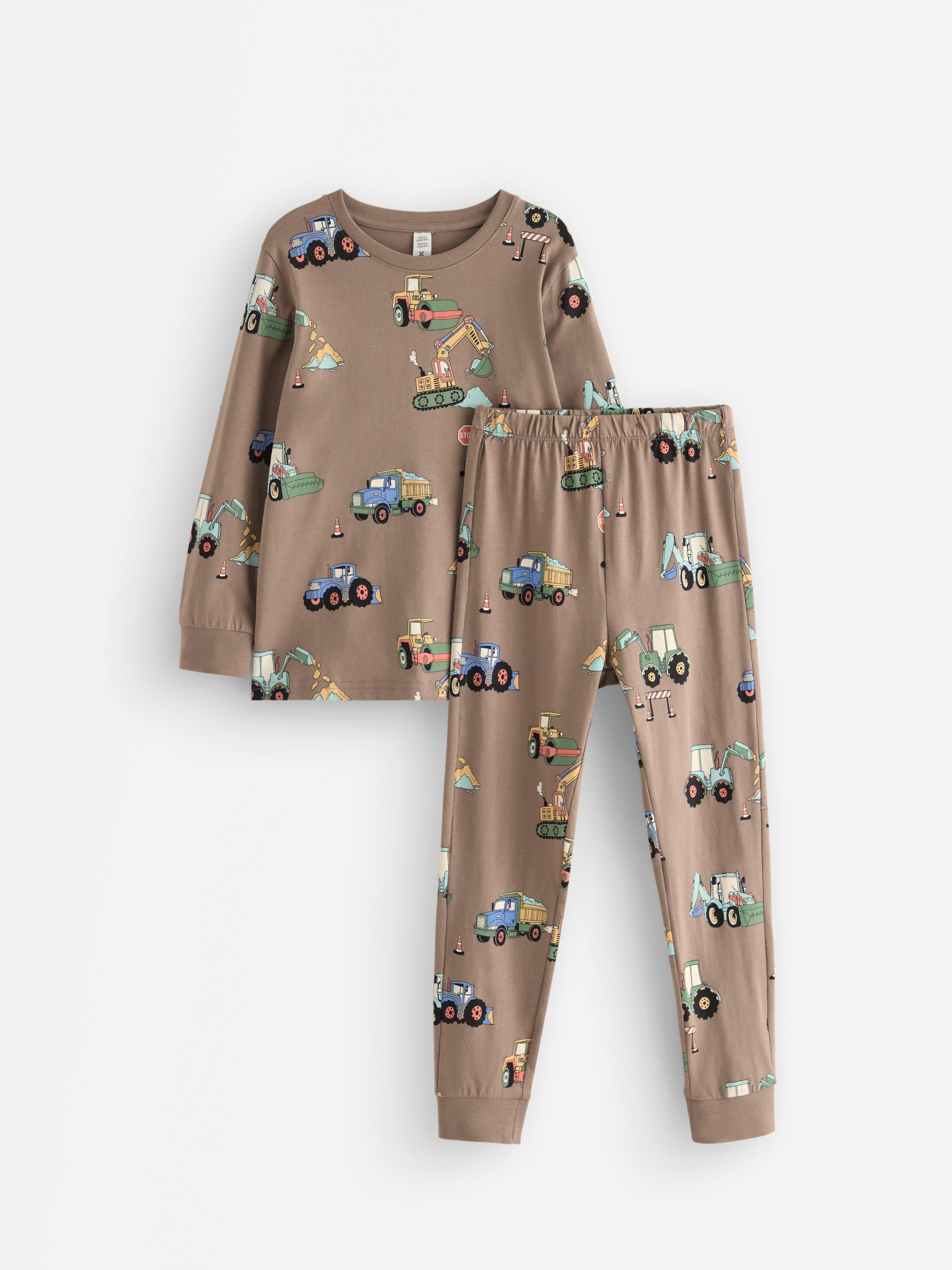 Pyjamas-sæt - Børn - Khaki
