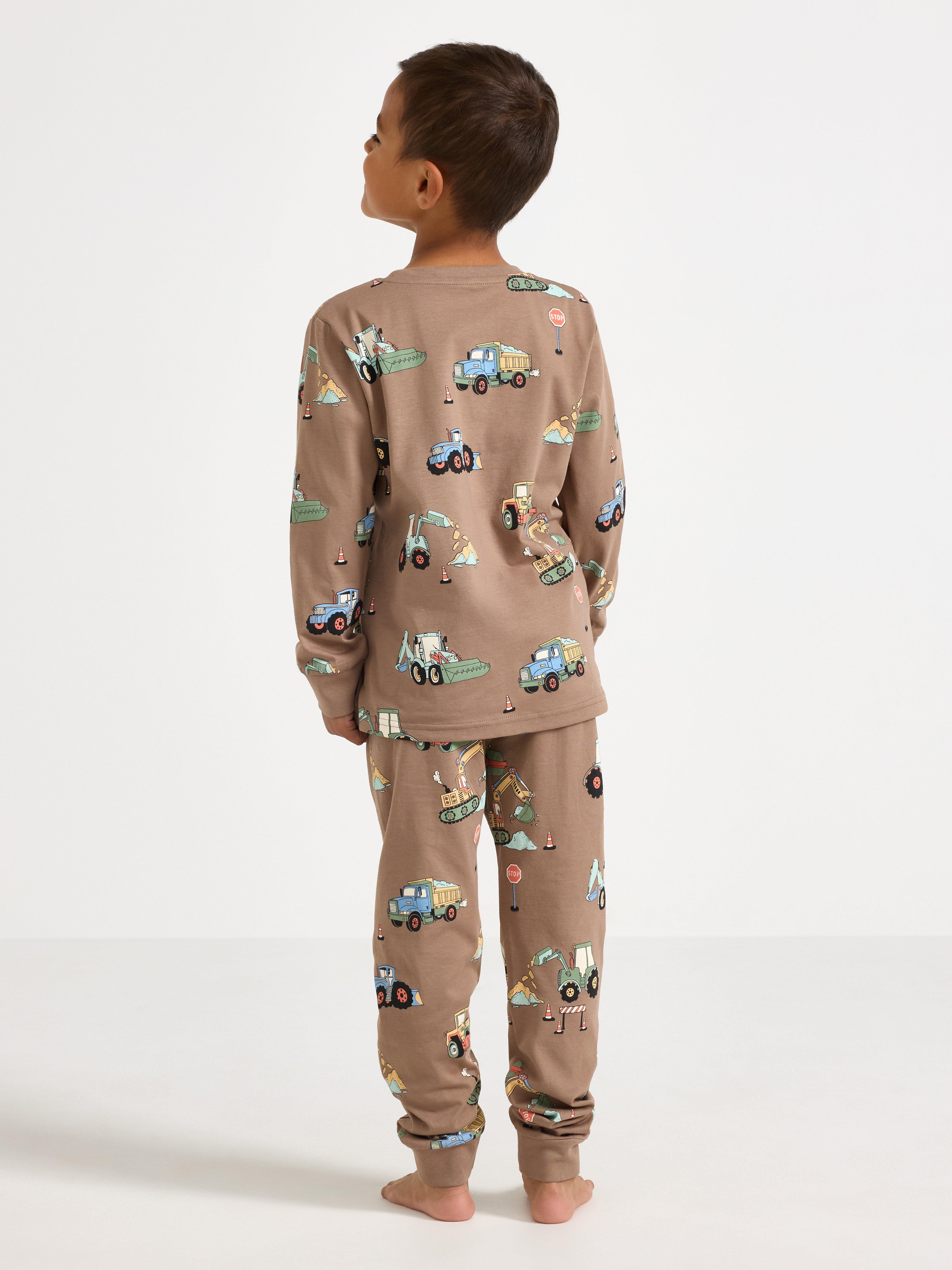 Pyjamas-sæt - Børn - Khaki