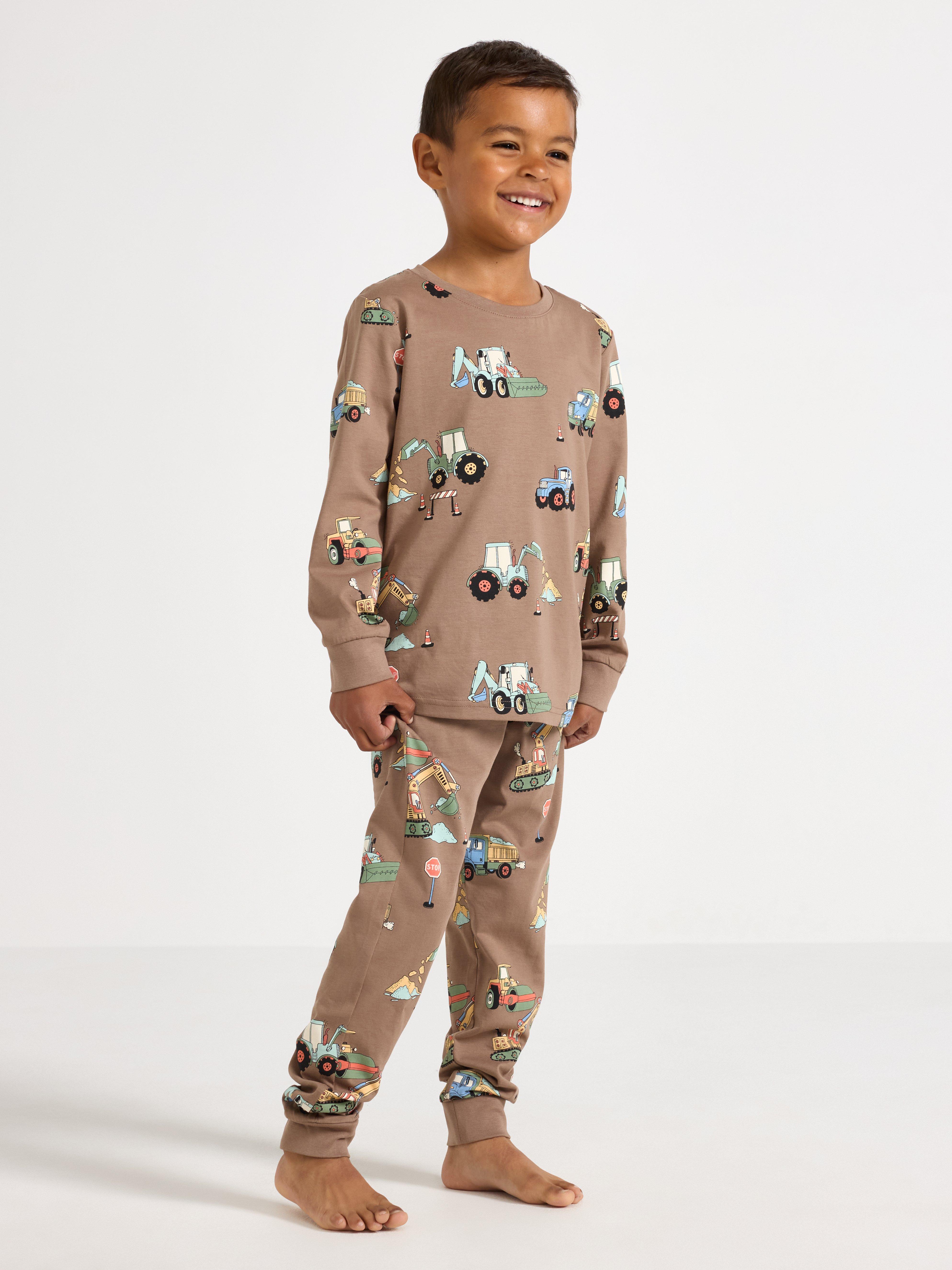 Pyjamas-sæt - Børn - Khaki