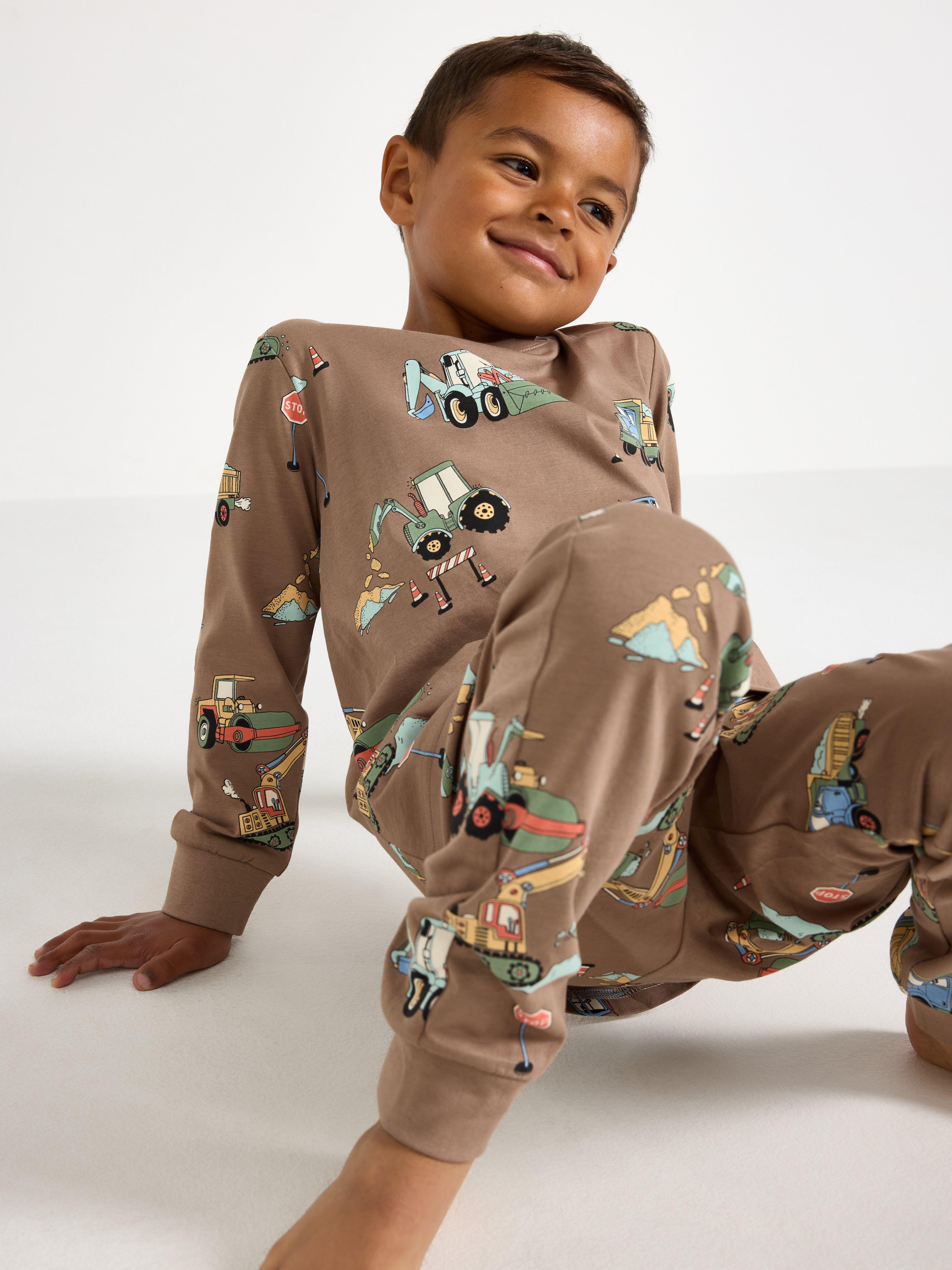 Pyjama Set - Kids Wear - Khaki