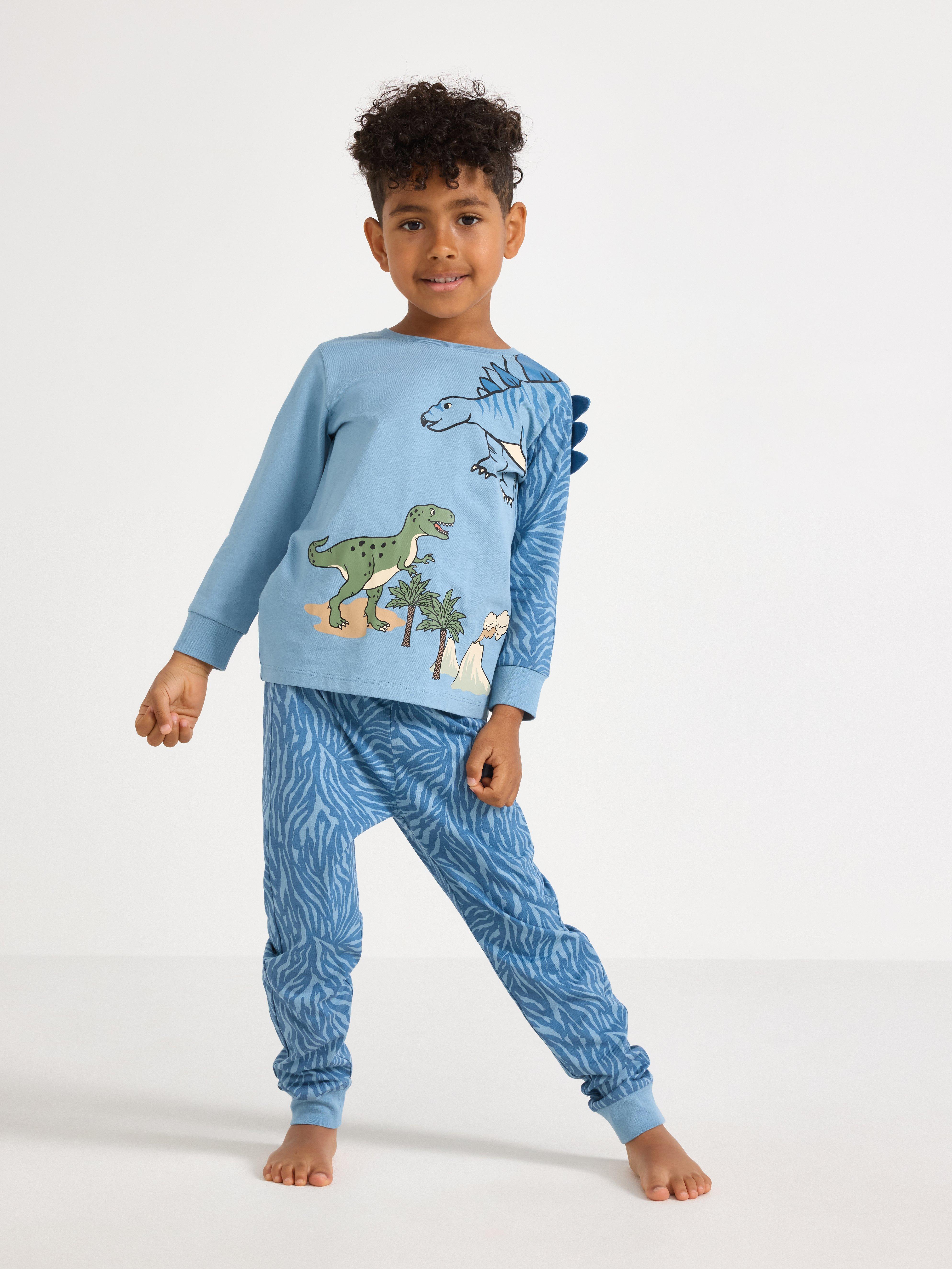 Pyjamasetti - Lapset - Sininen